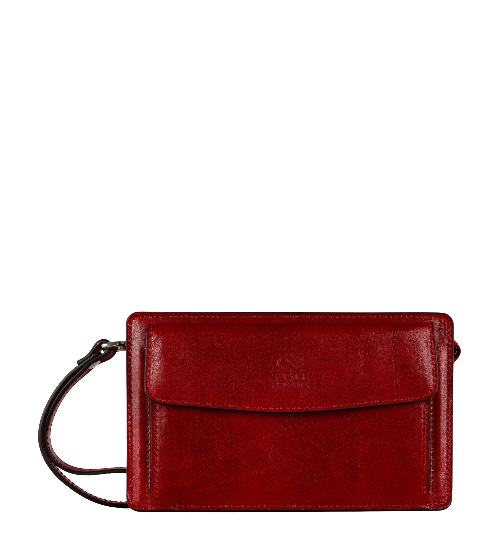 Leren clutch compacte handtas - Decameron