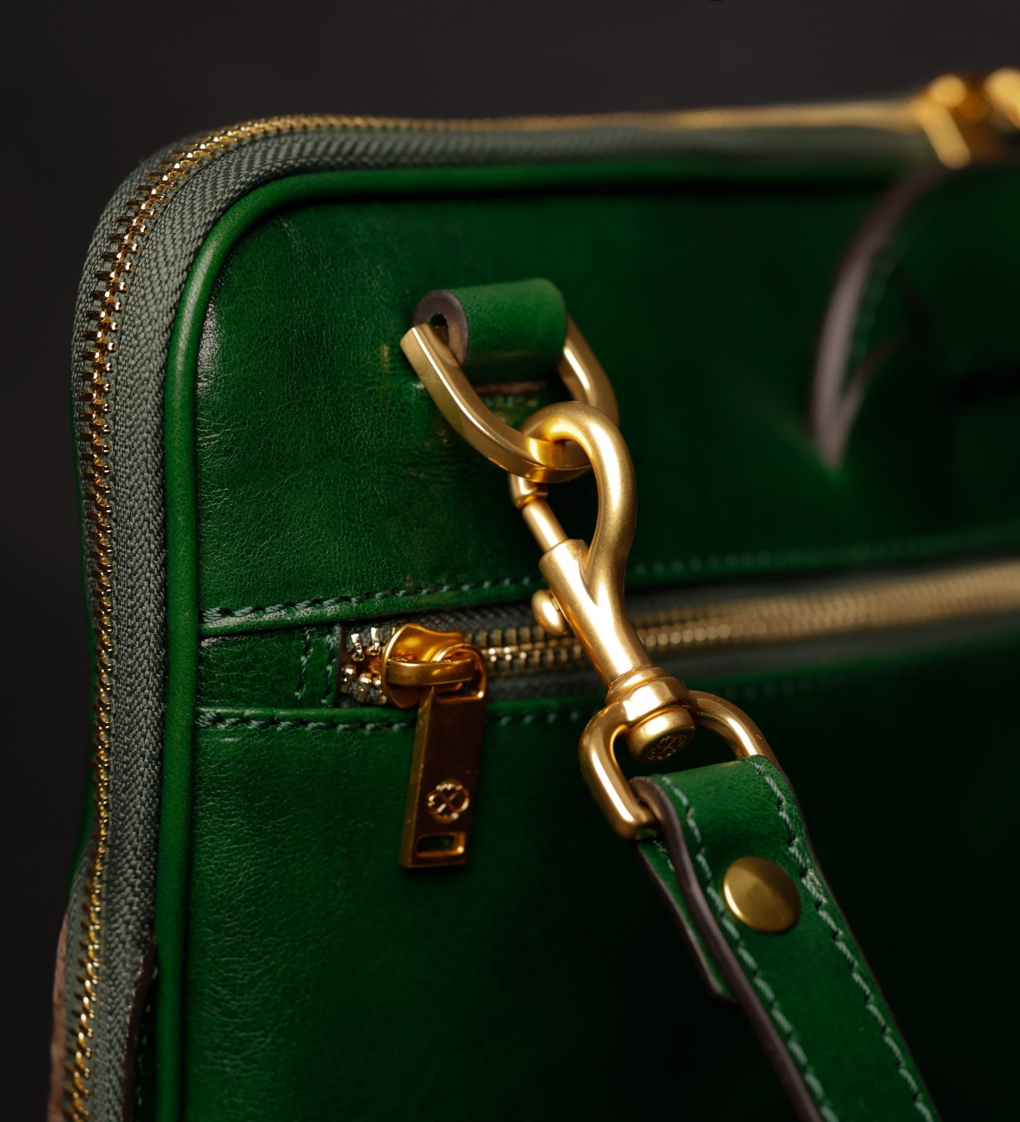 Leren aktetas laptoptas voor dames - Brave New World