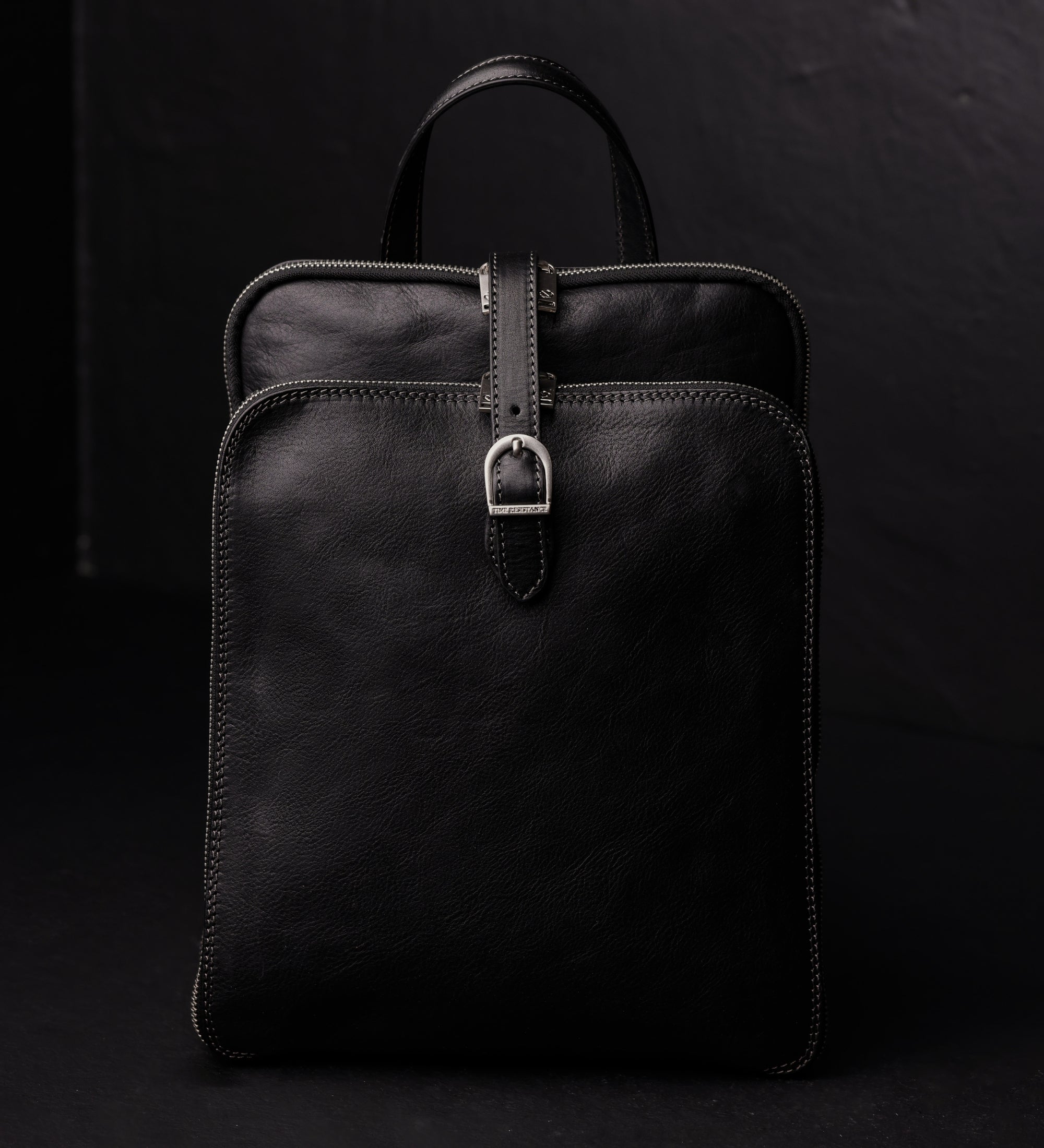 Veelzijdige leren rugtas schoudertas voor dames - Clarissa