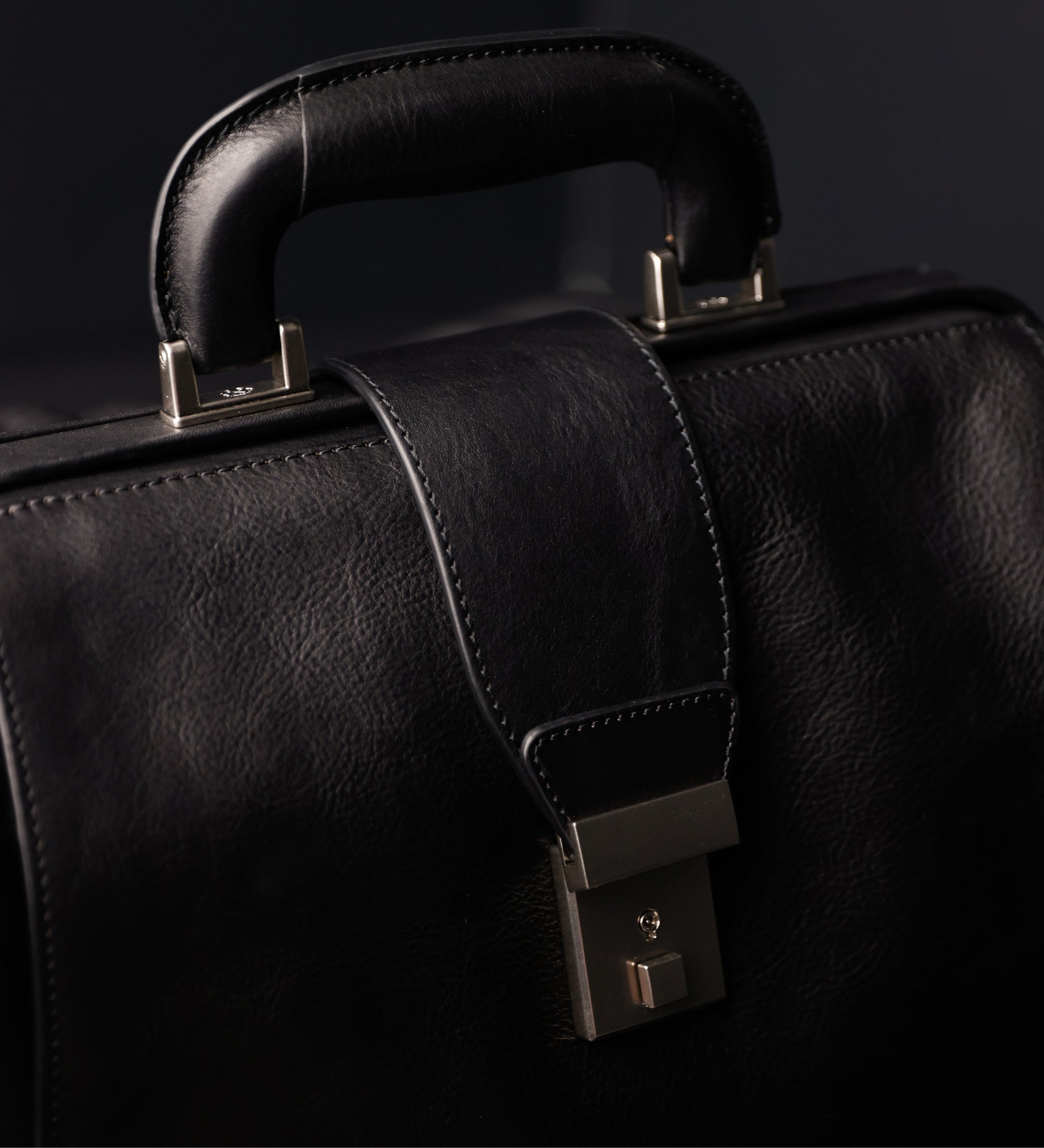 Leren rugtas - A Brief Story of Time