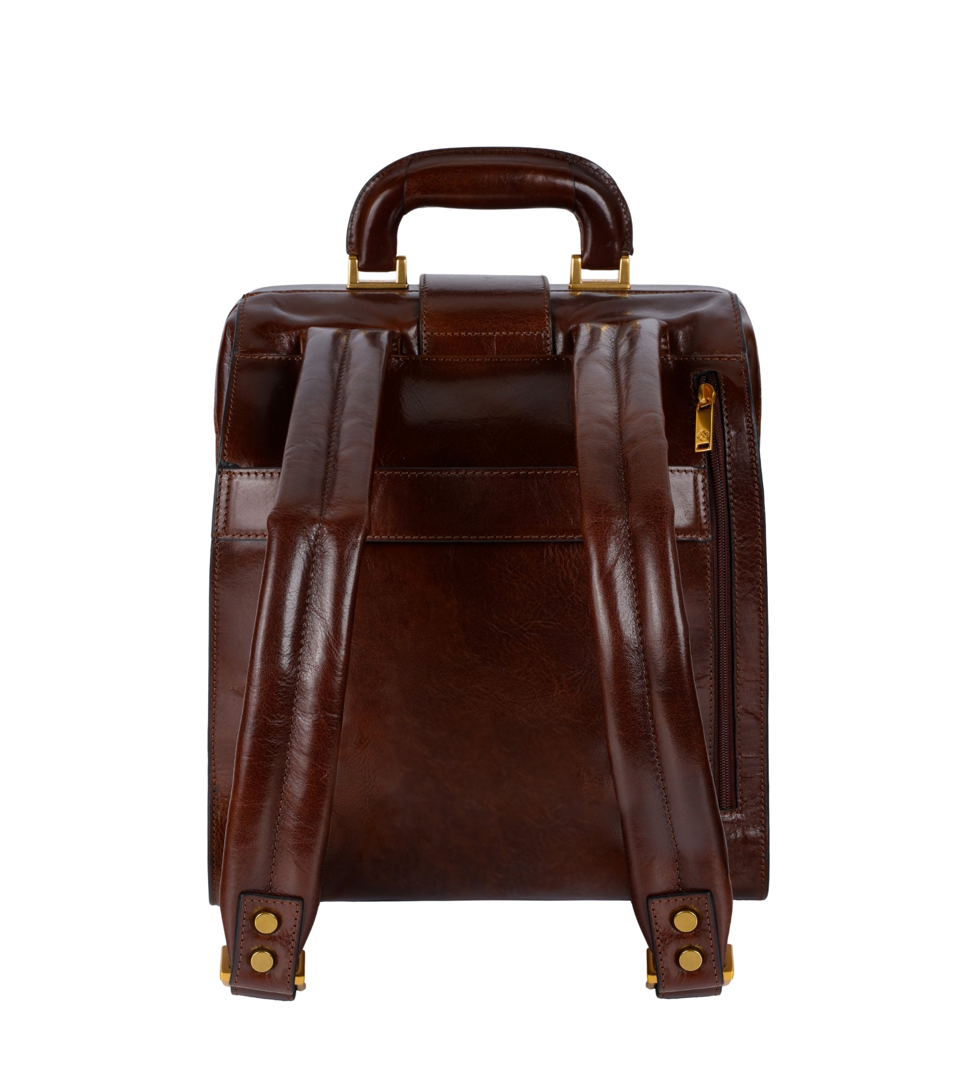 Leren rugtas - A Brief Story of Time