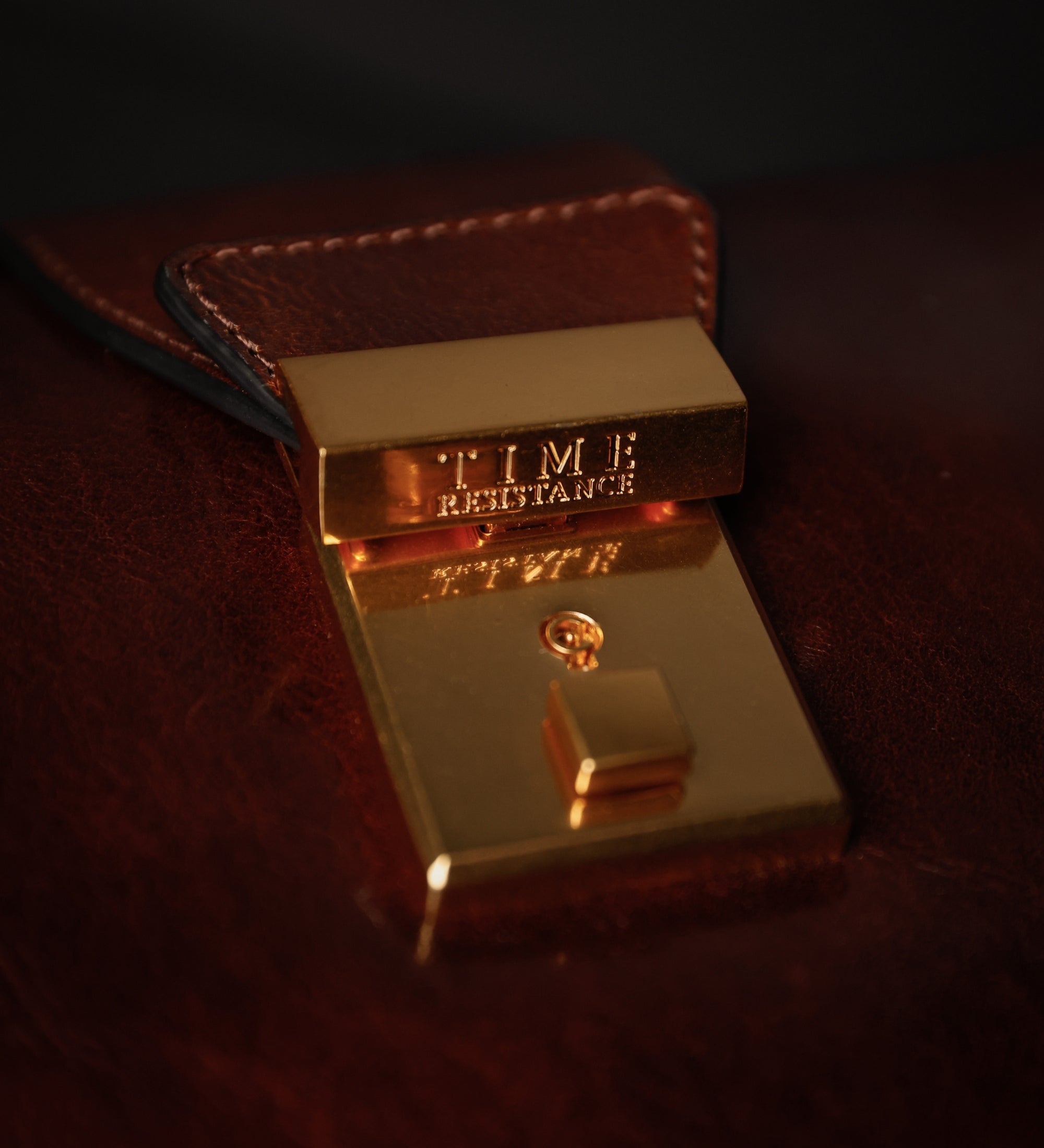 Leren rugtas - A Brief Story of Time