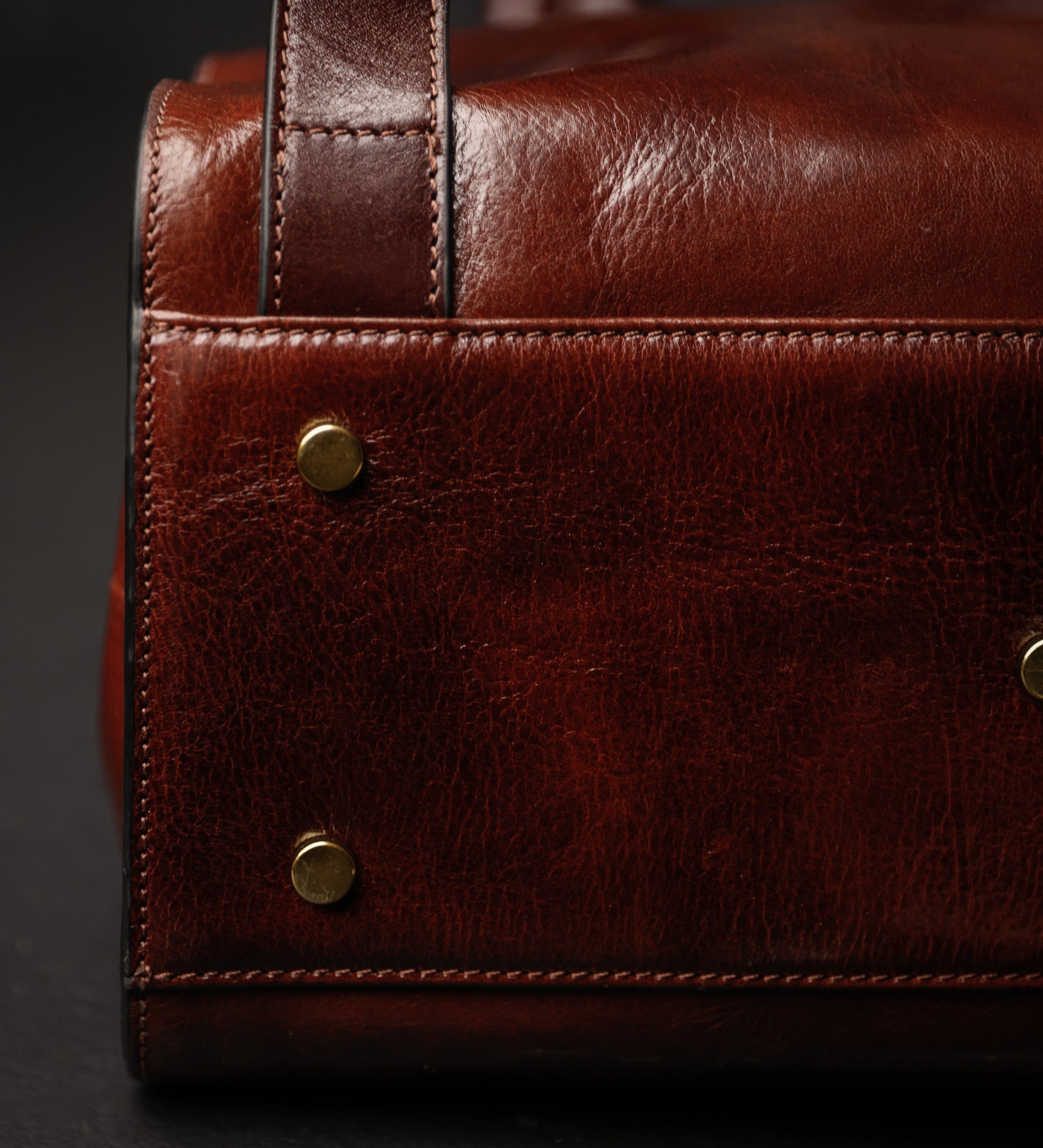 Leren rugtas - A Brief Story of Time