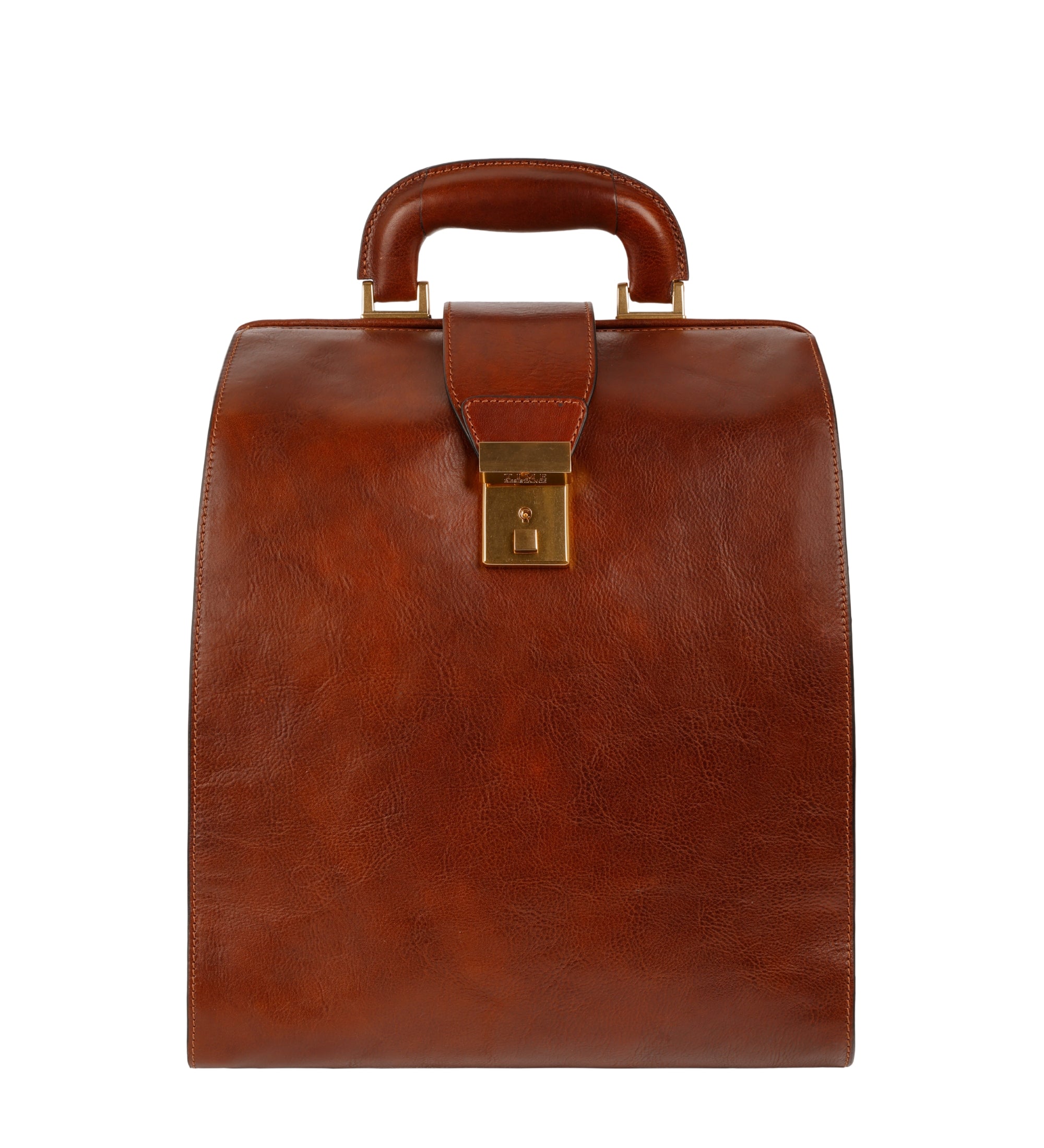 Leren rugtas - A Brief Story of Time