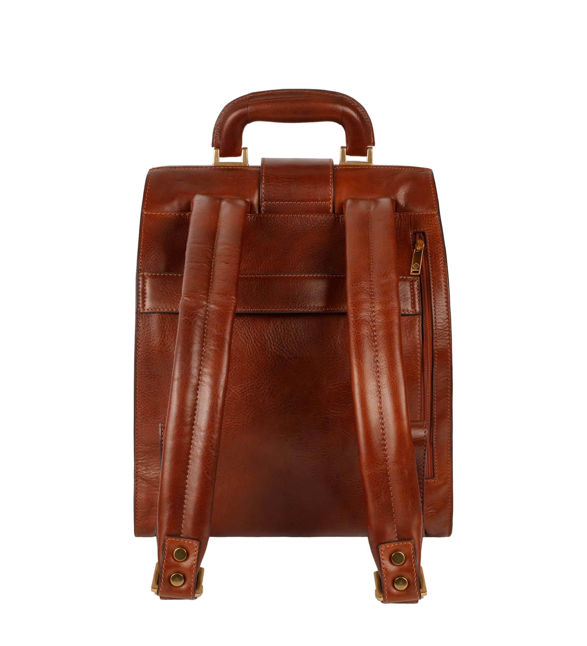 Leren rugtas - A Brief Story of Time