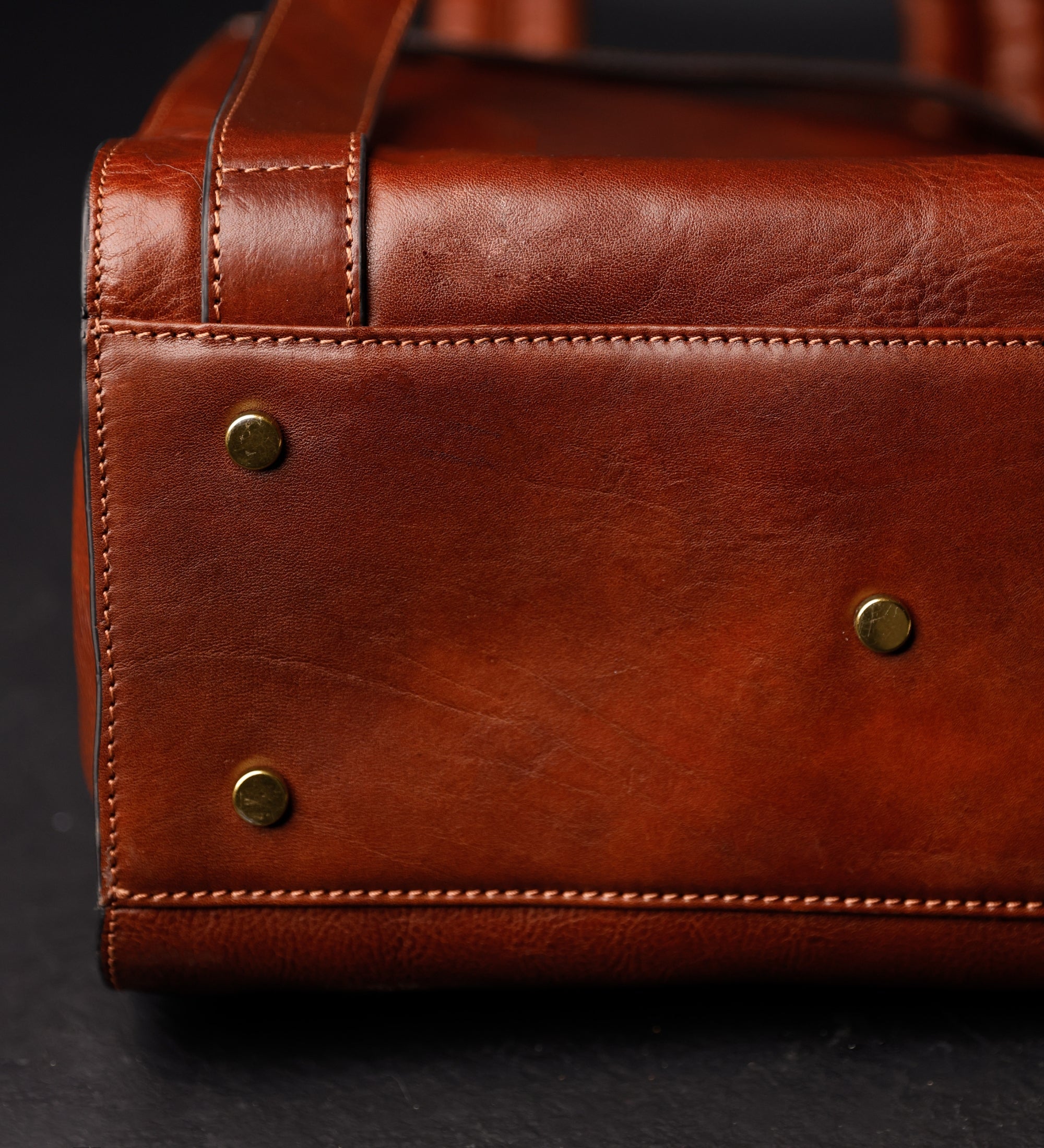 Leren rugtas - A Brief Story of Time