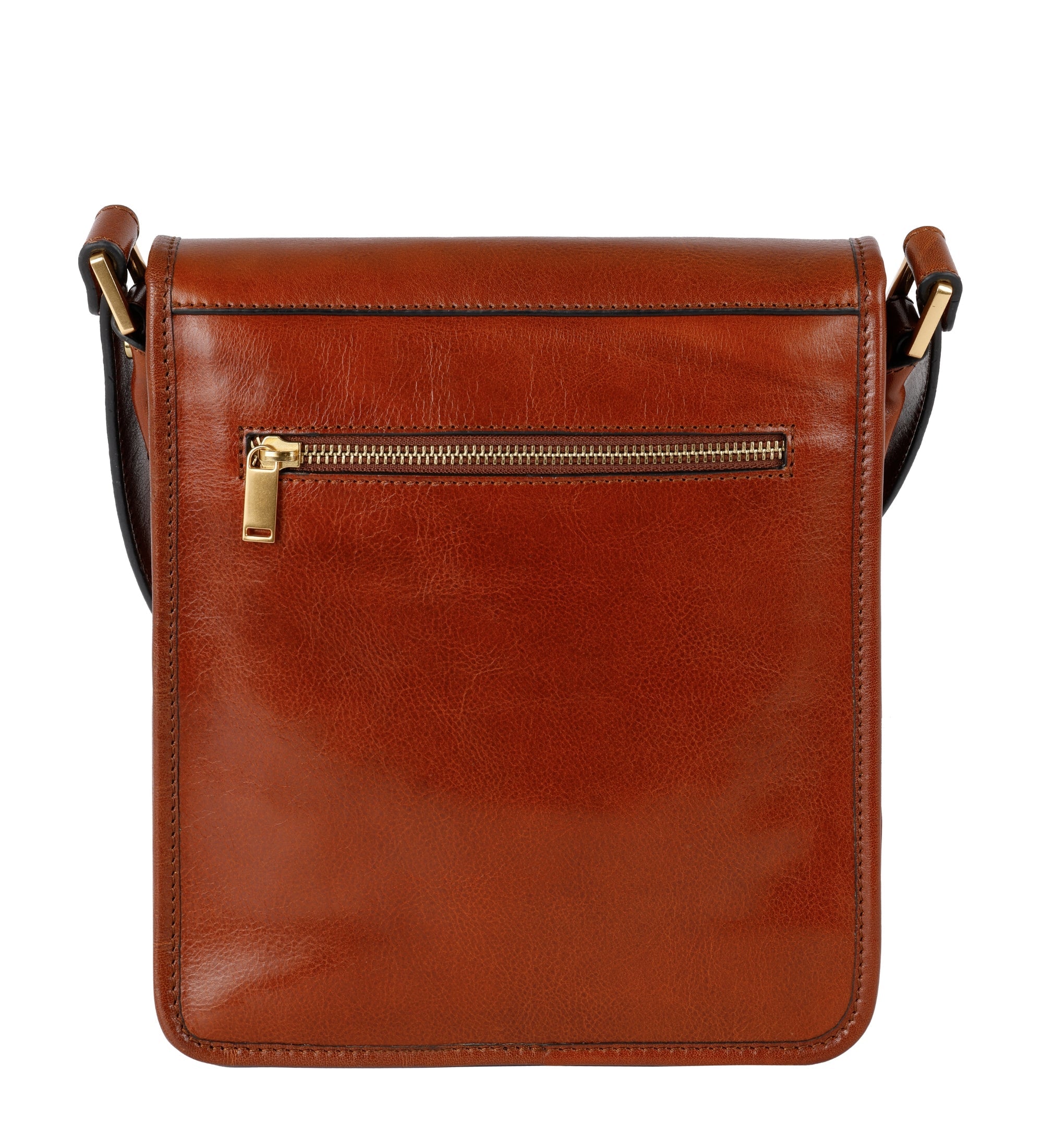 Kleine leren messenger bag - On The Road
