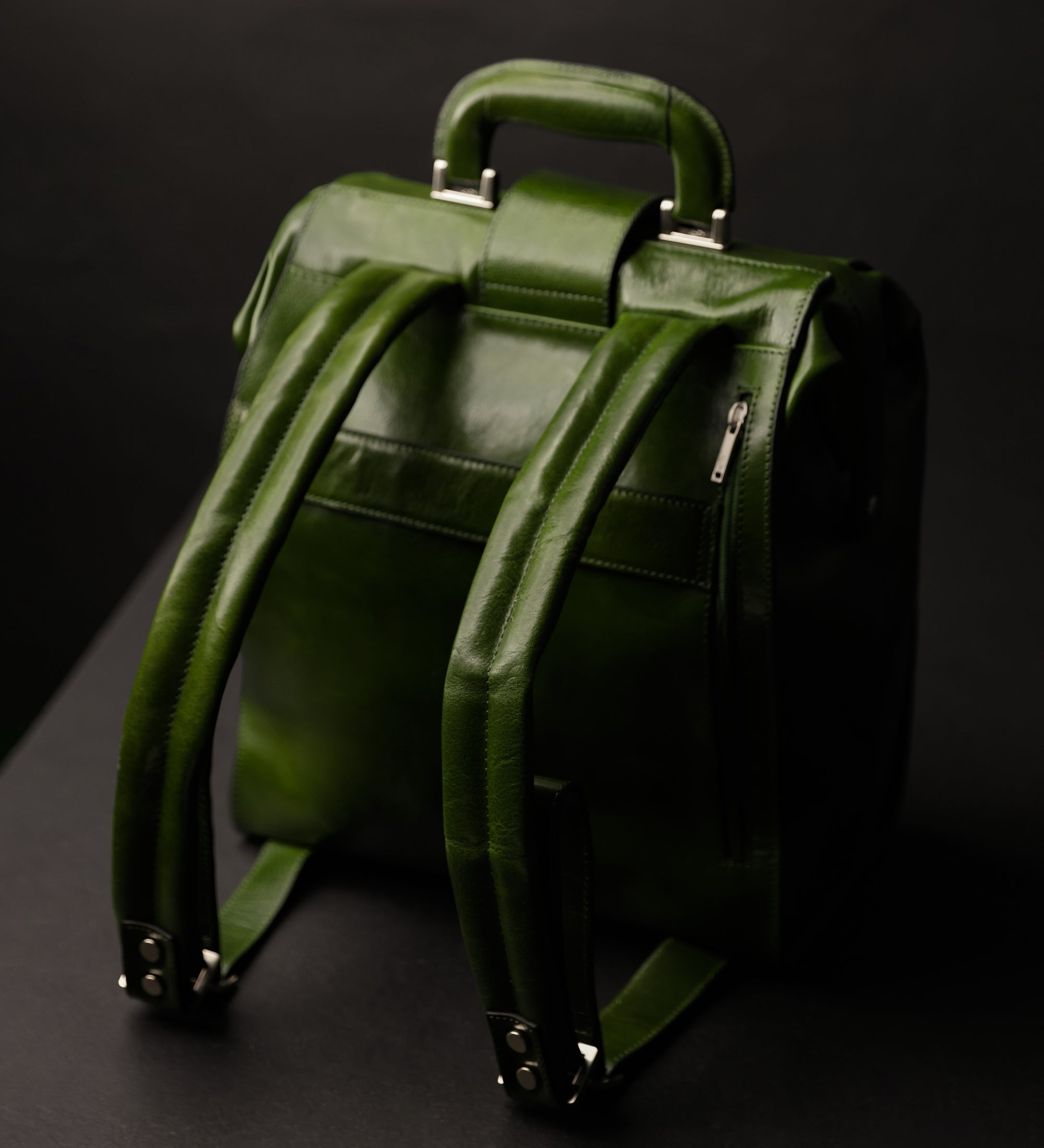 Leren rugtas - A Brief Story of Time