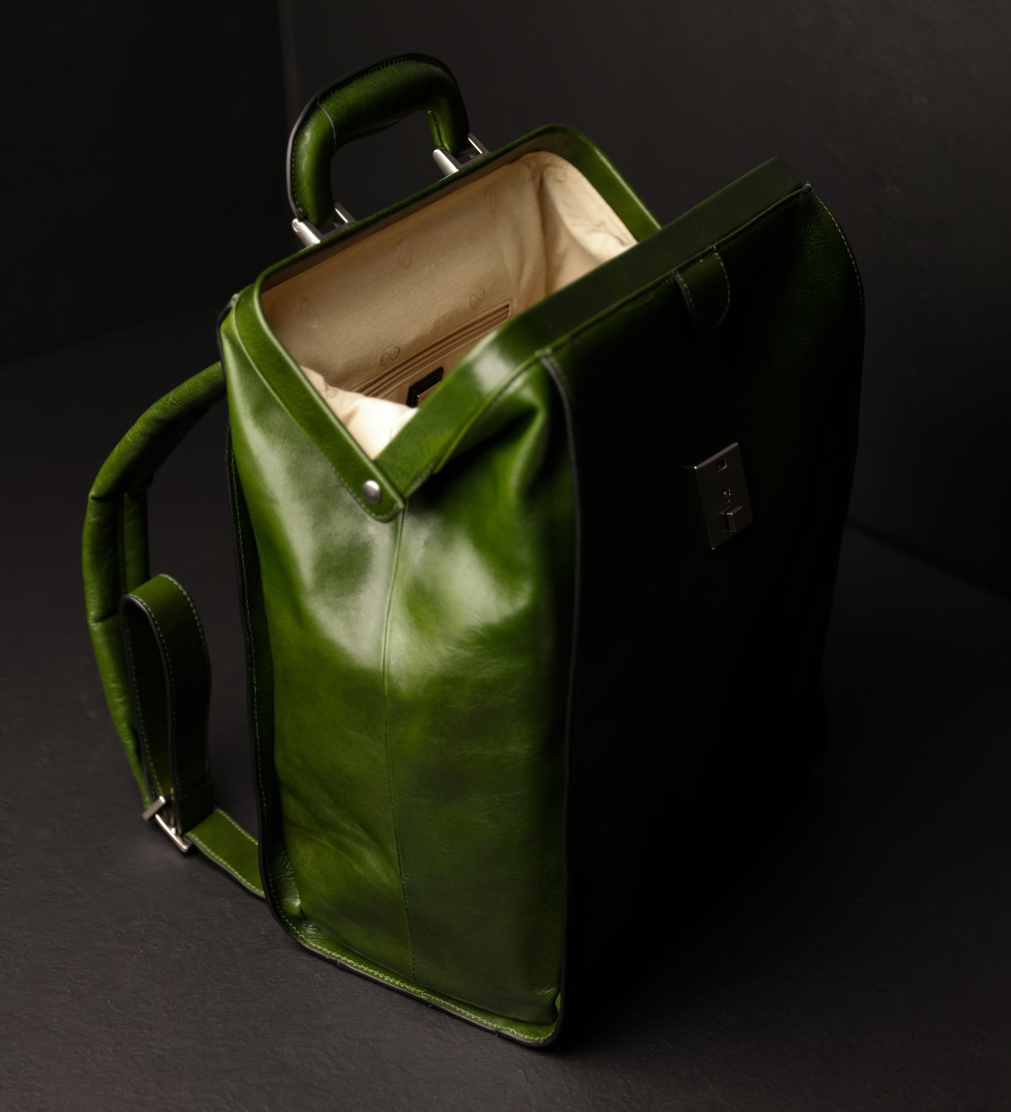 Leren rugtas - A Brief Story of Time