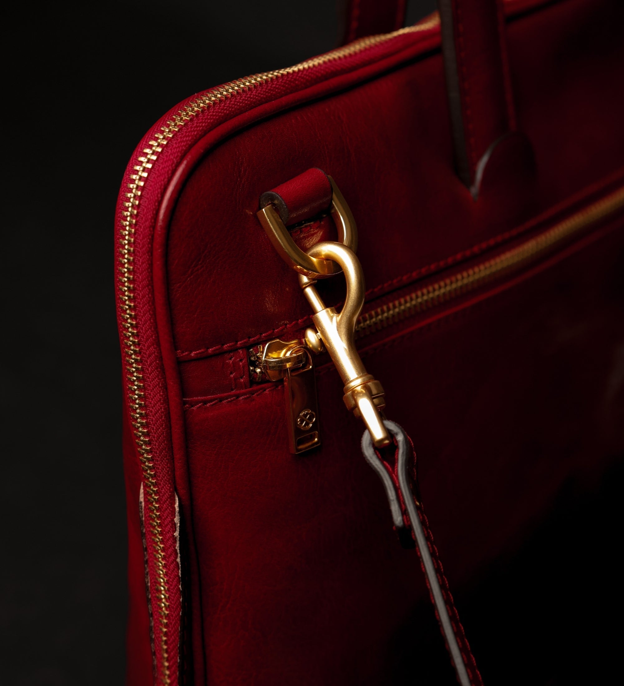 Leren aktetas laptoptas voor dames - Brave New World