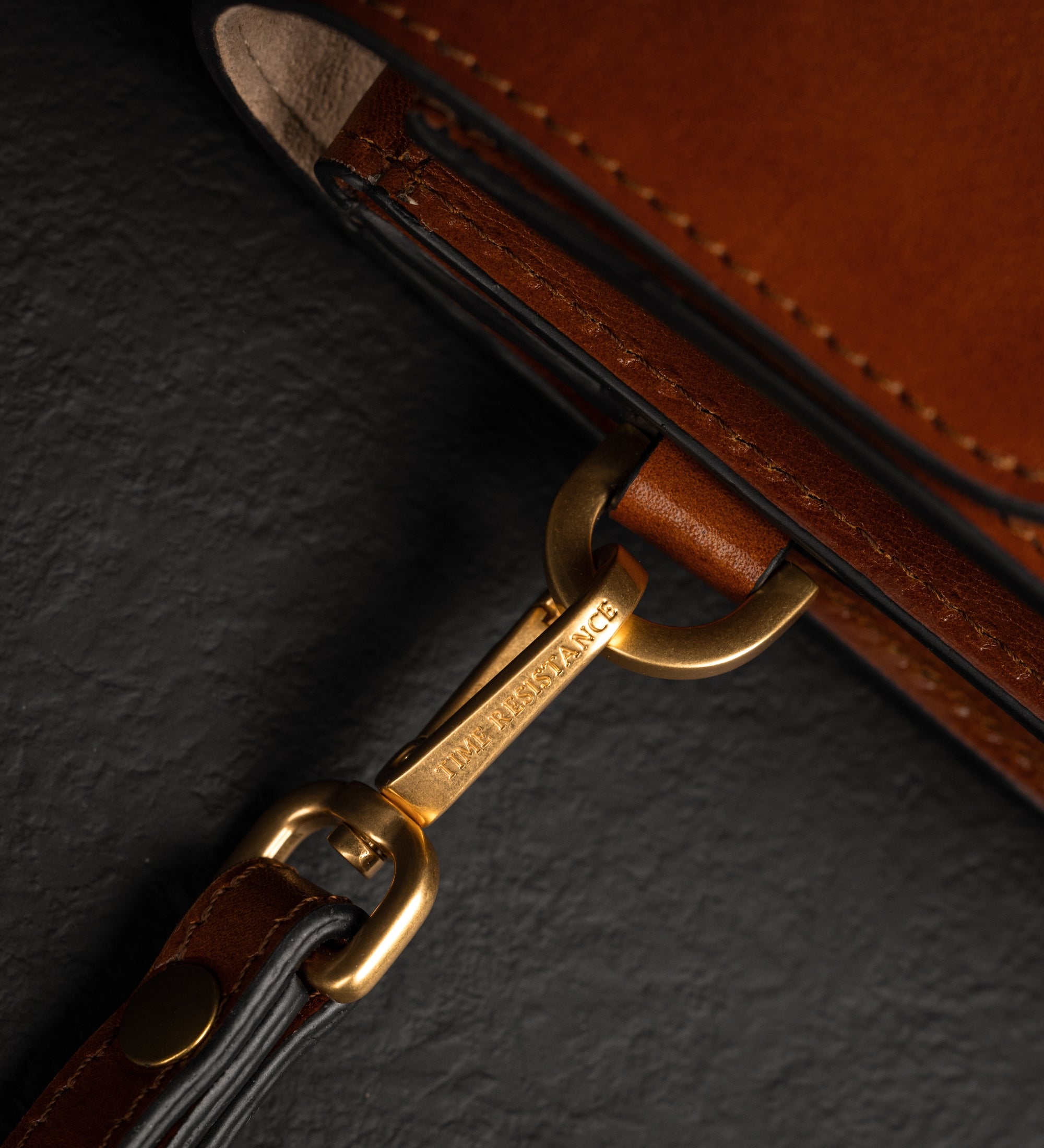 Leren clutch compacte handtas - The Maltese Falcon