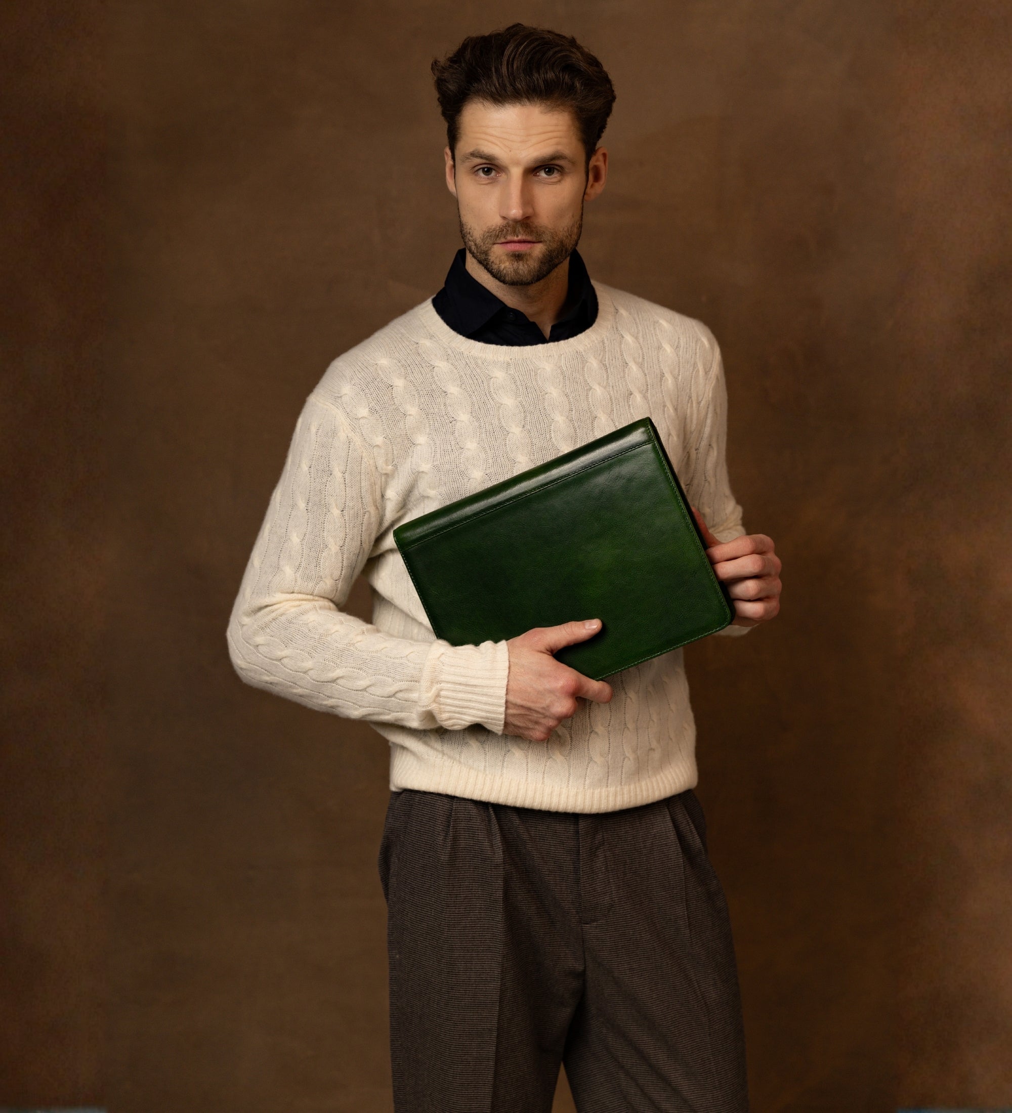 Leren schrijfmap - Something Fresh