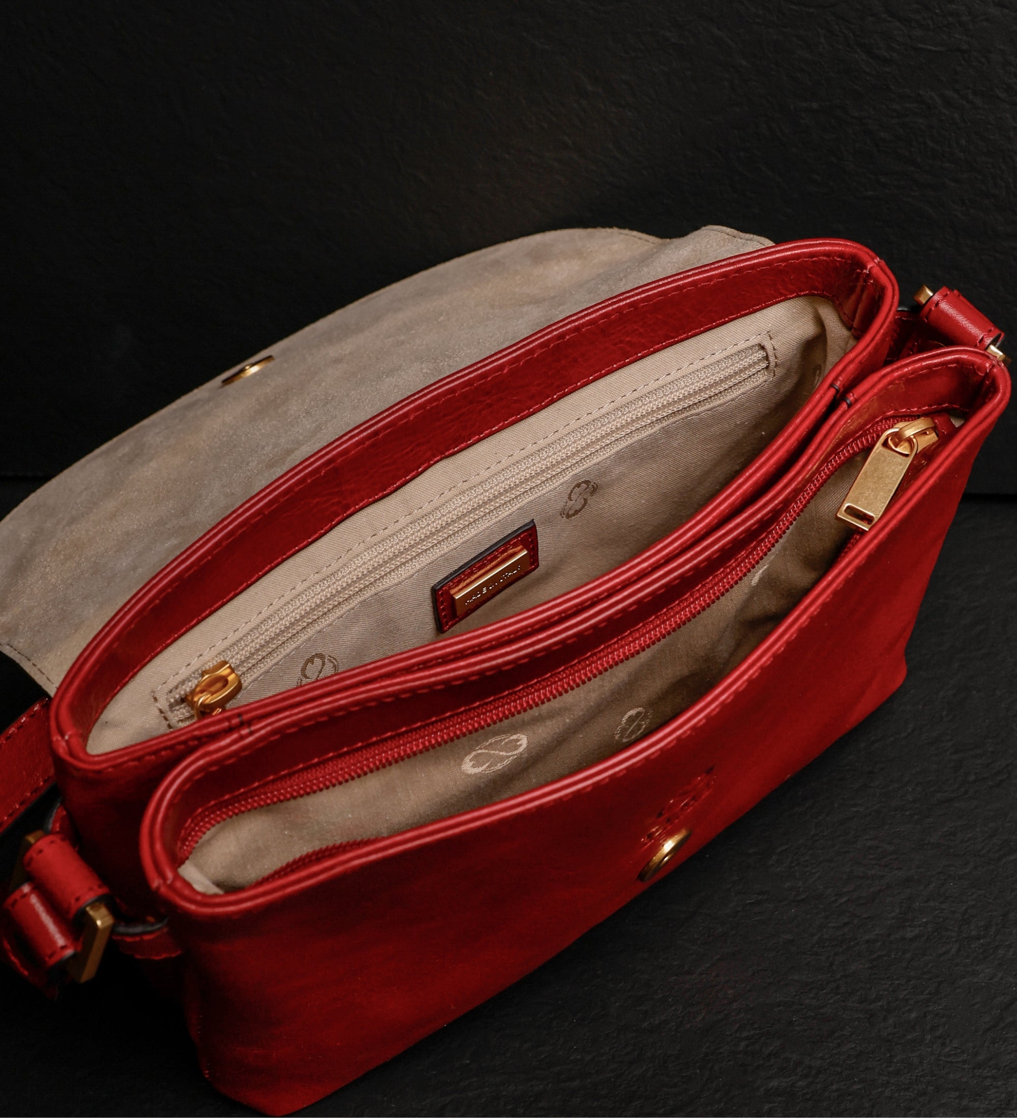 Leren crossbodytas voor dames - Sophie's Choice