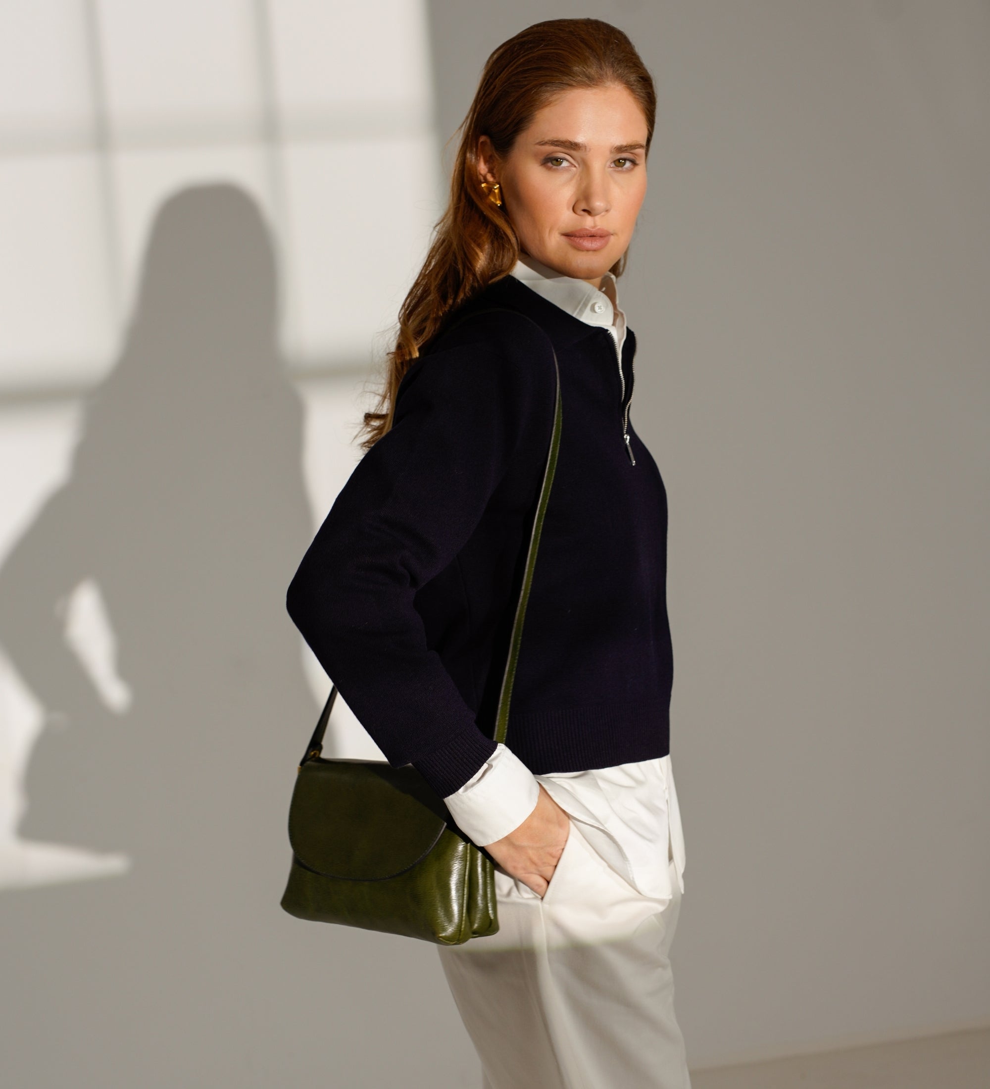 Leren crossbodytas voor dames - Sophie's Choice