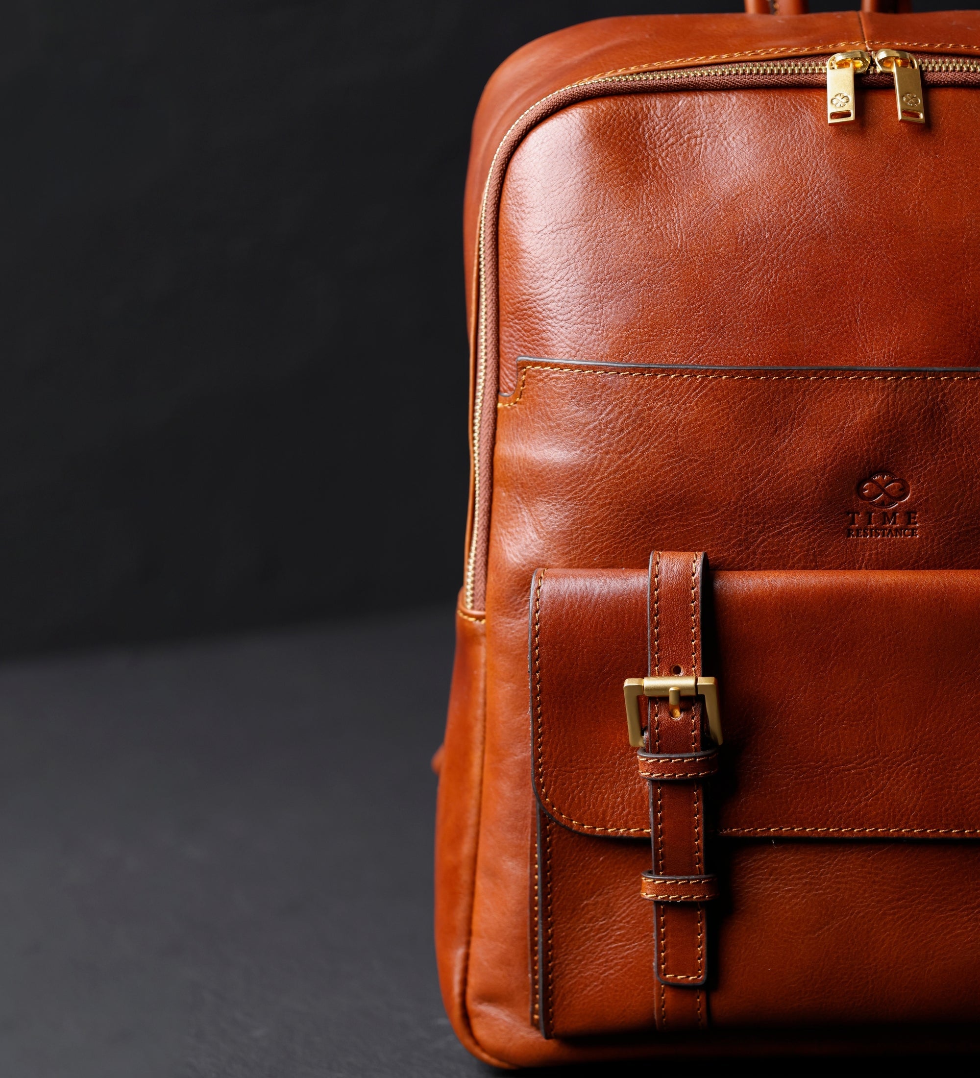 Leren rugtas reistas voor dames - The Divine Comedy