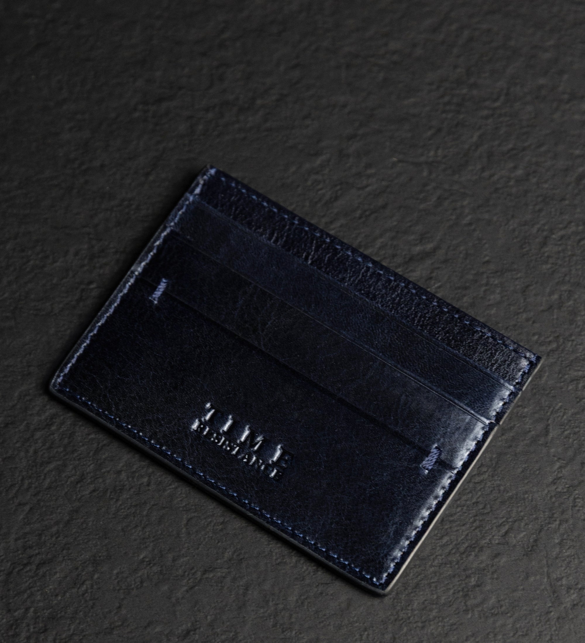 Leren creditcardhouder visitekaartjeshouder - Fireflies