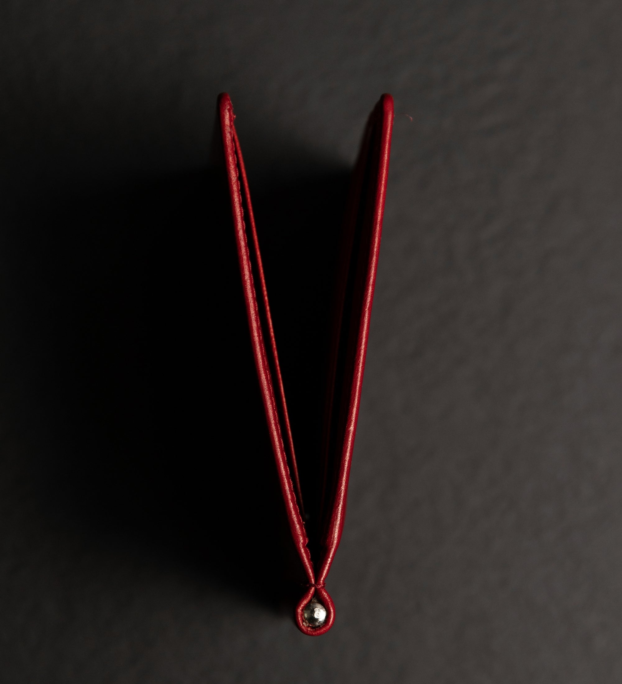 Leren Geldclip Portemonnee - The Outsider