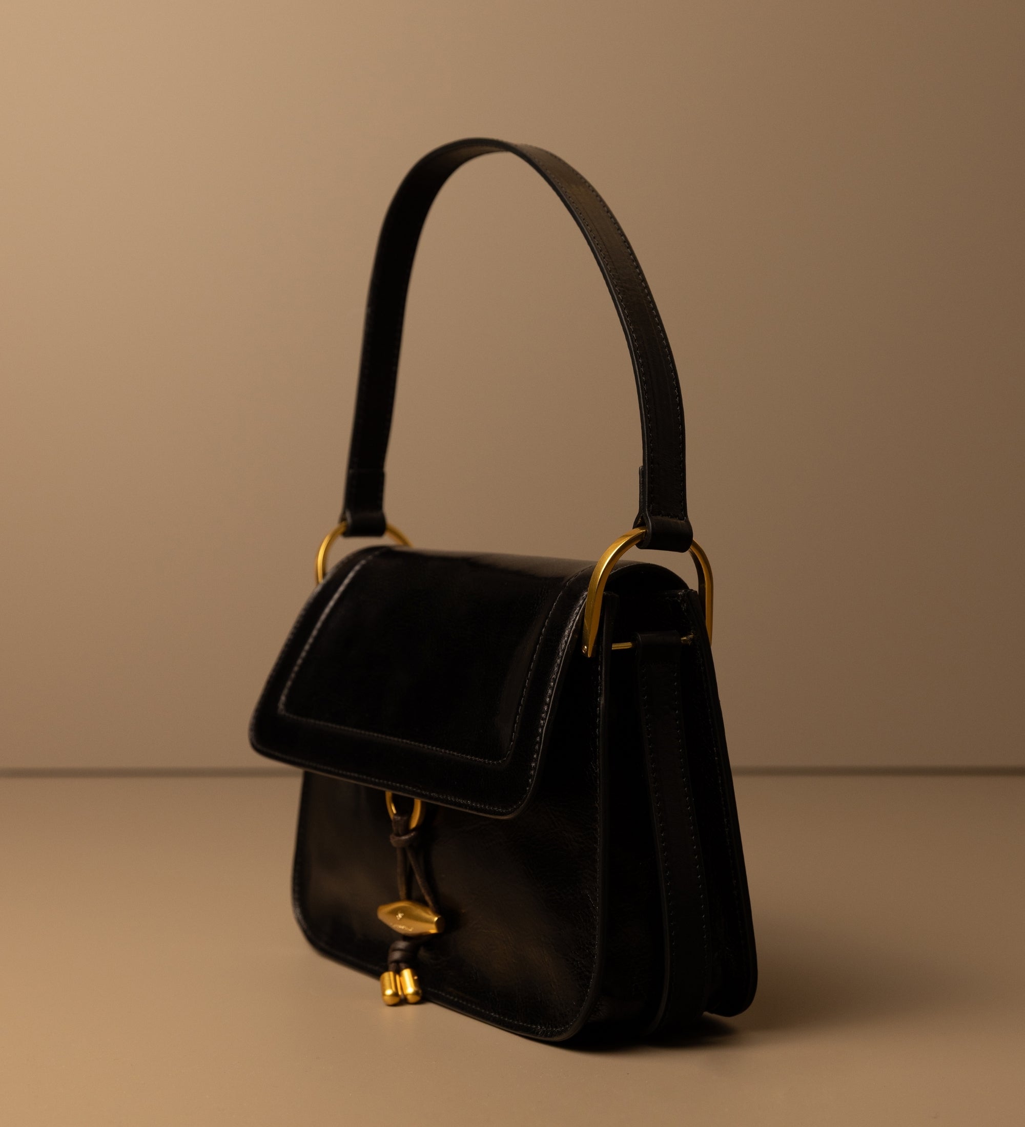 Leren tas met klep voor dames - Possession