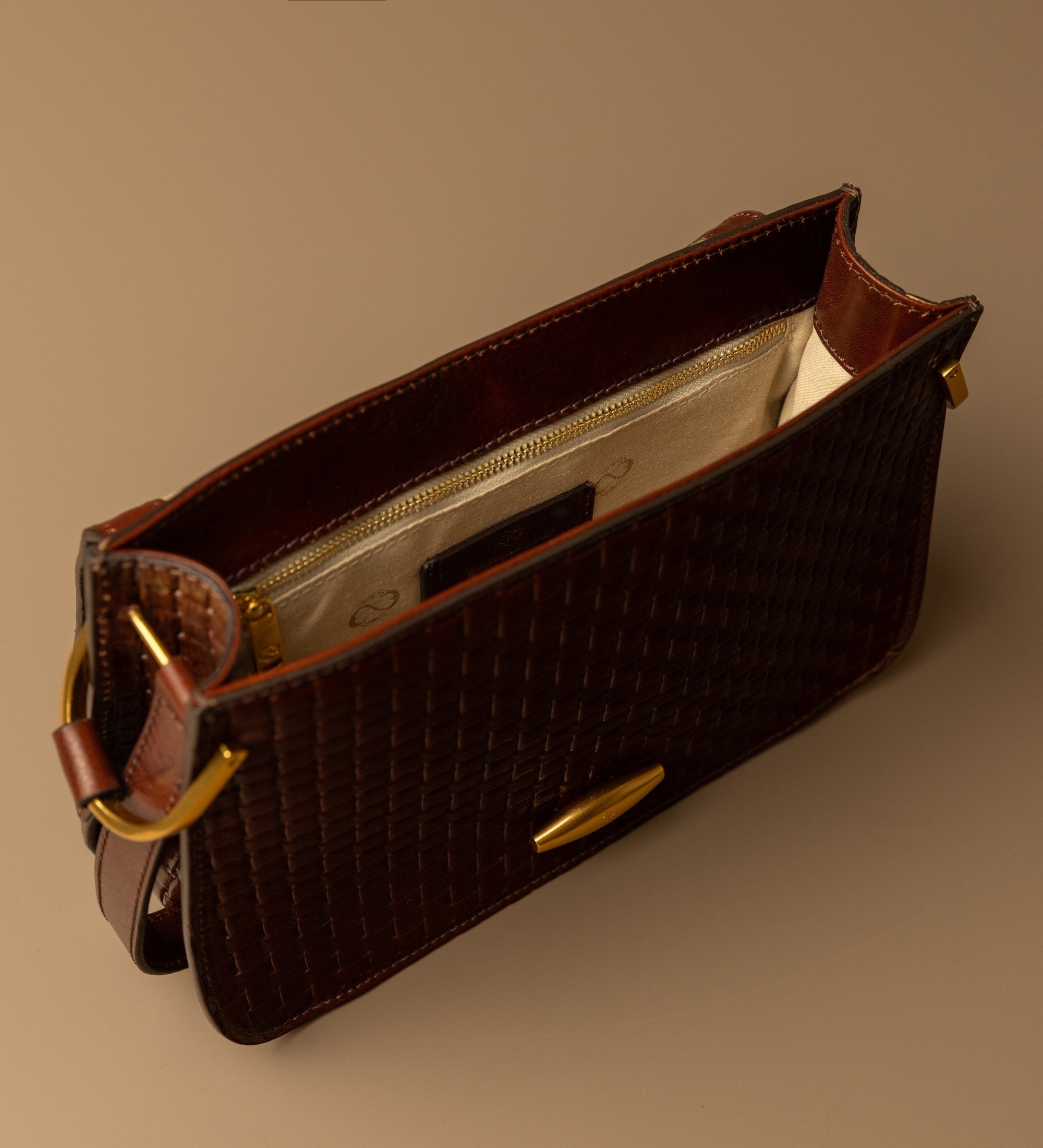 Leren tas met klep voor dames - Possession