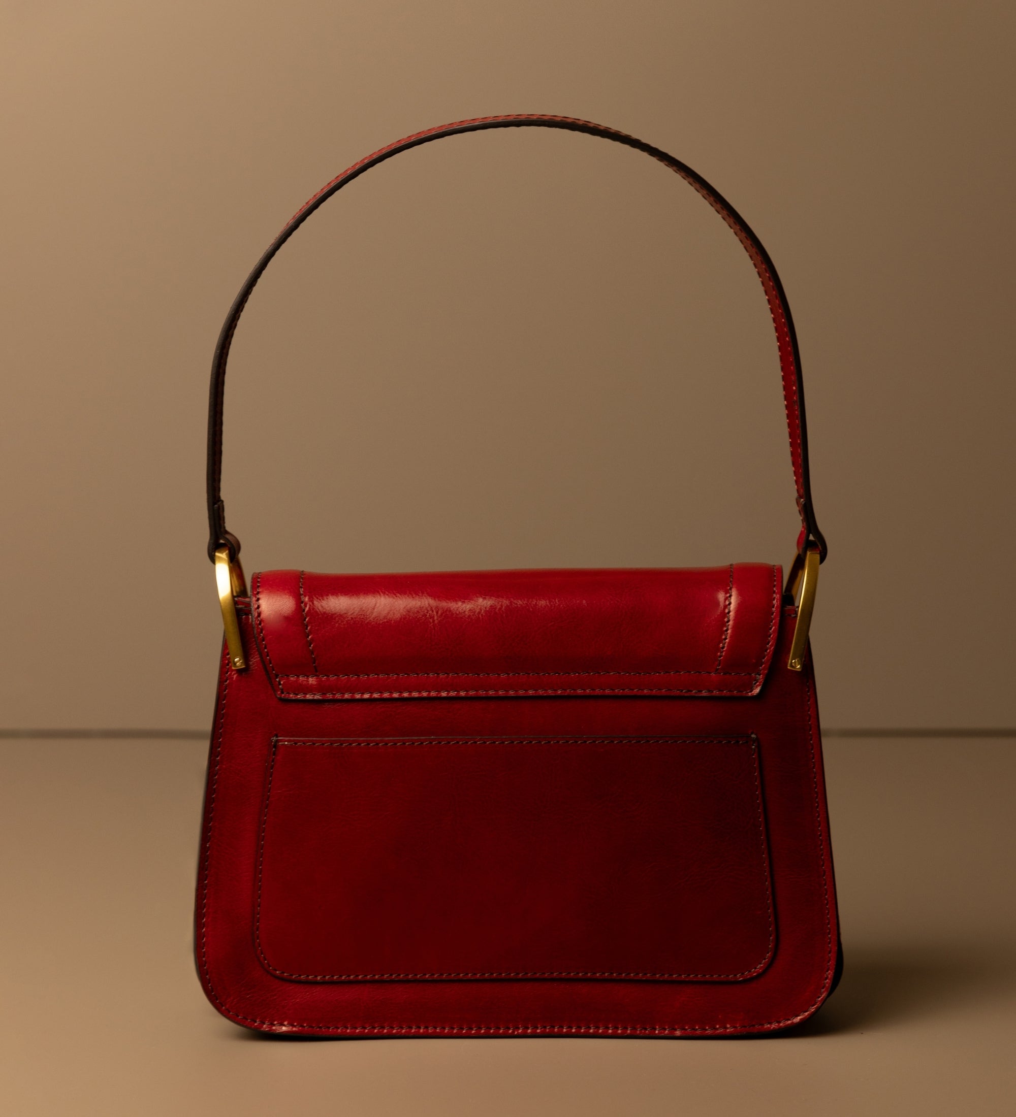 Leren tas met klep voor dames - Possession