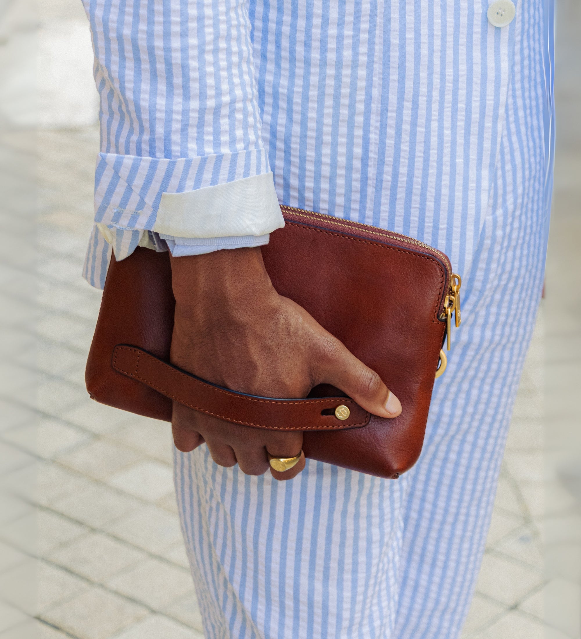 Leren clutch - Ulysses