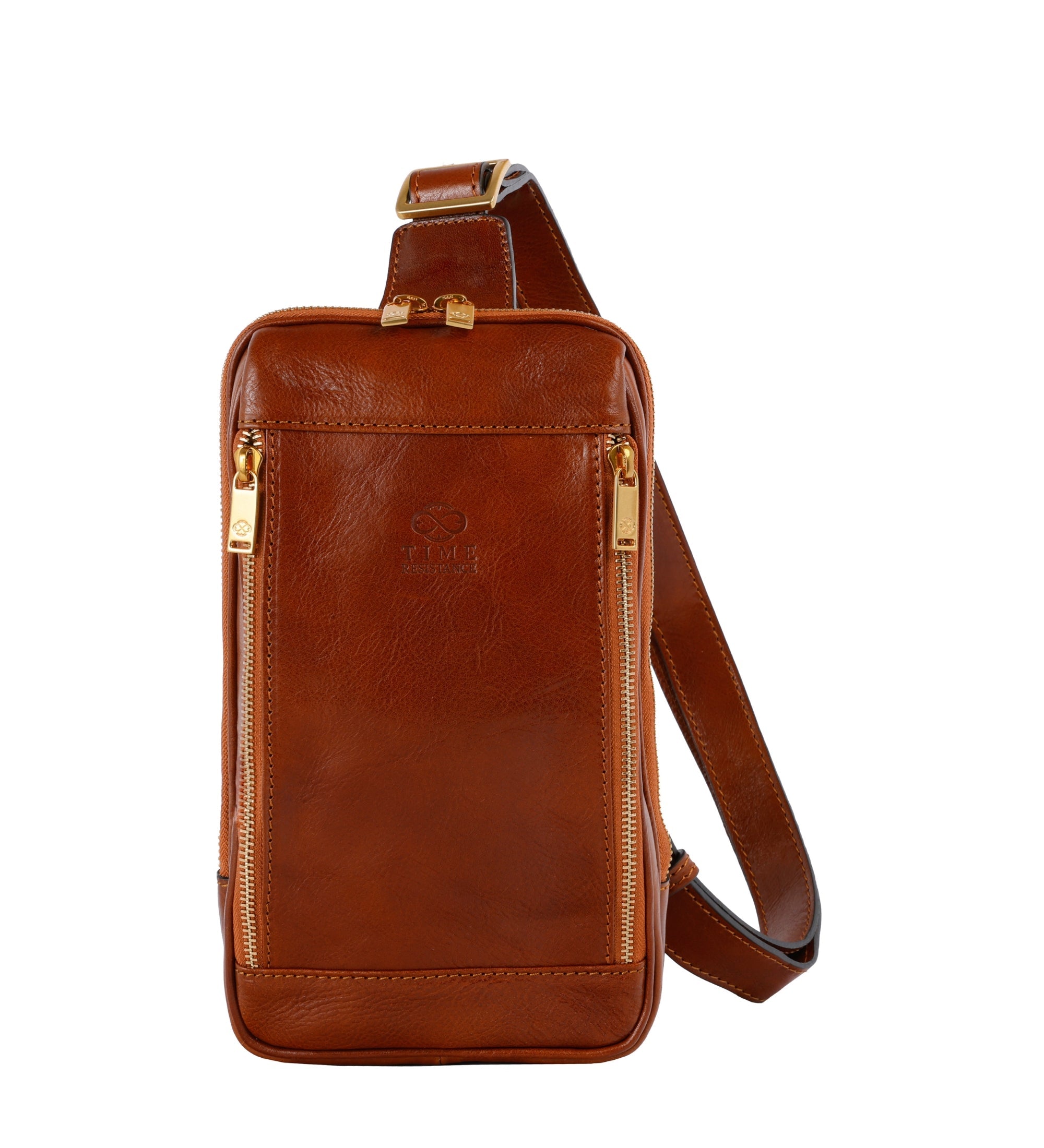 Leren sling bag borsttas - Kim