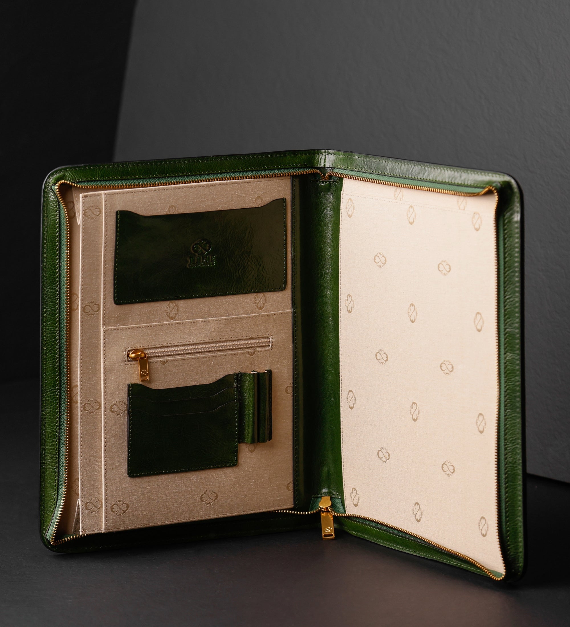 Leren A4 documentenmap organizer - Candide