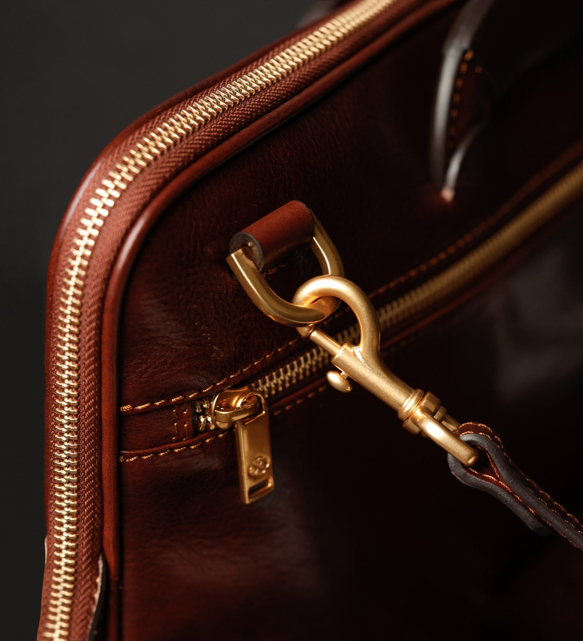 Leren aktetas laptoptas voor dames - Brave New World