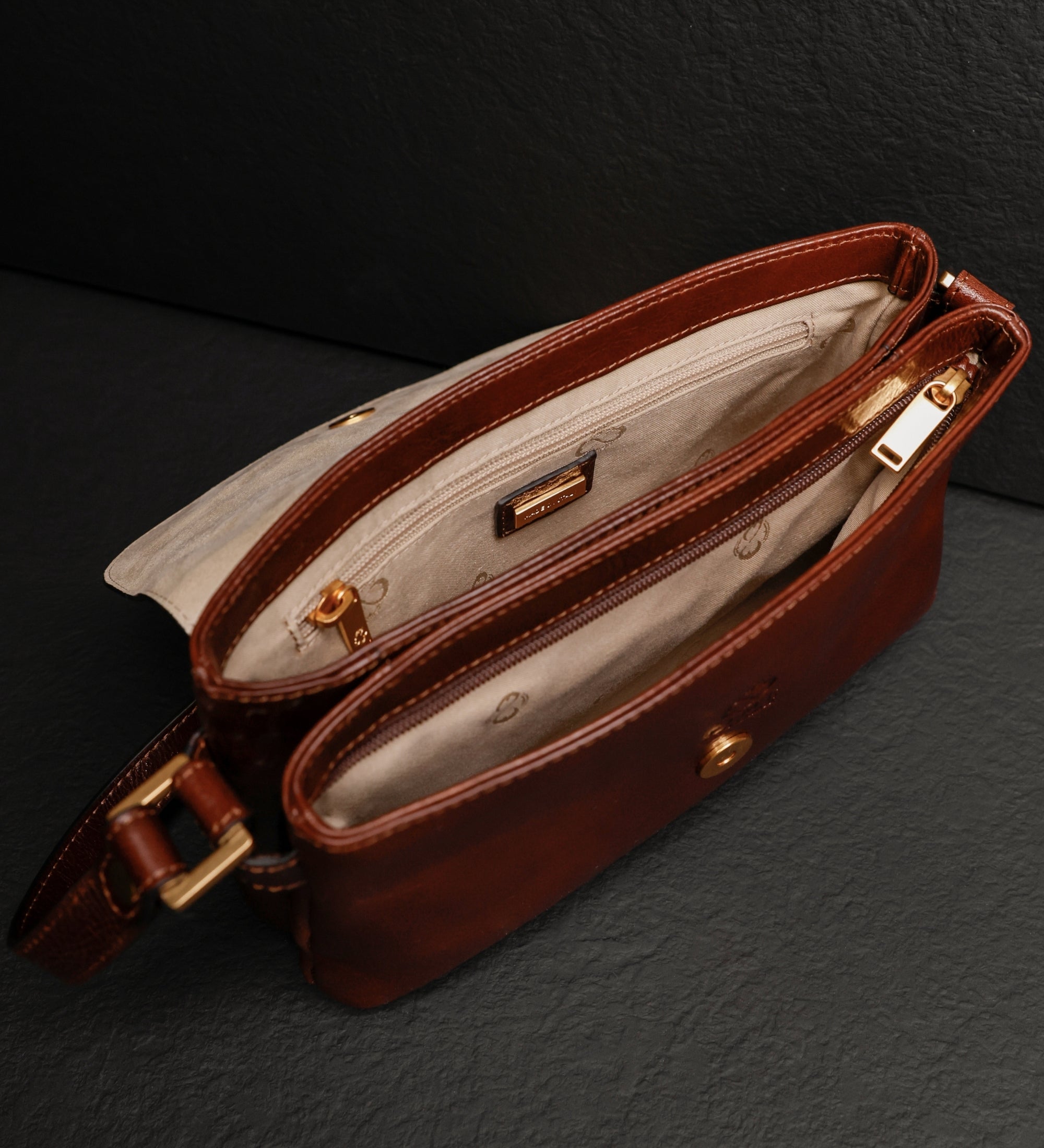 Leren crossbodytas voor dames - Sophie's Choice