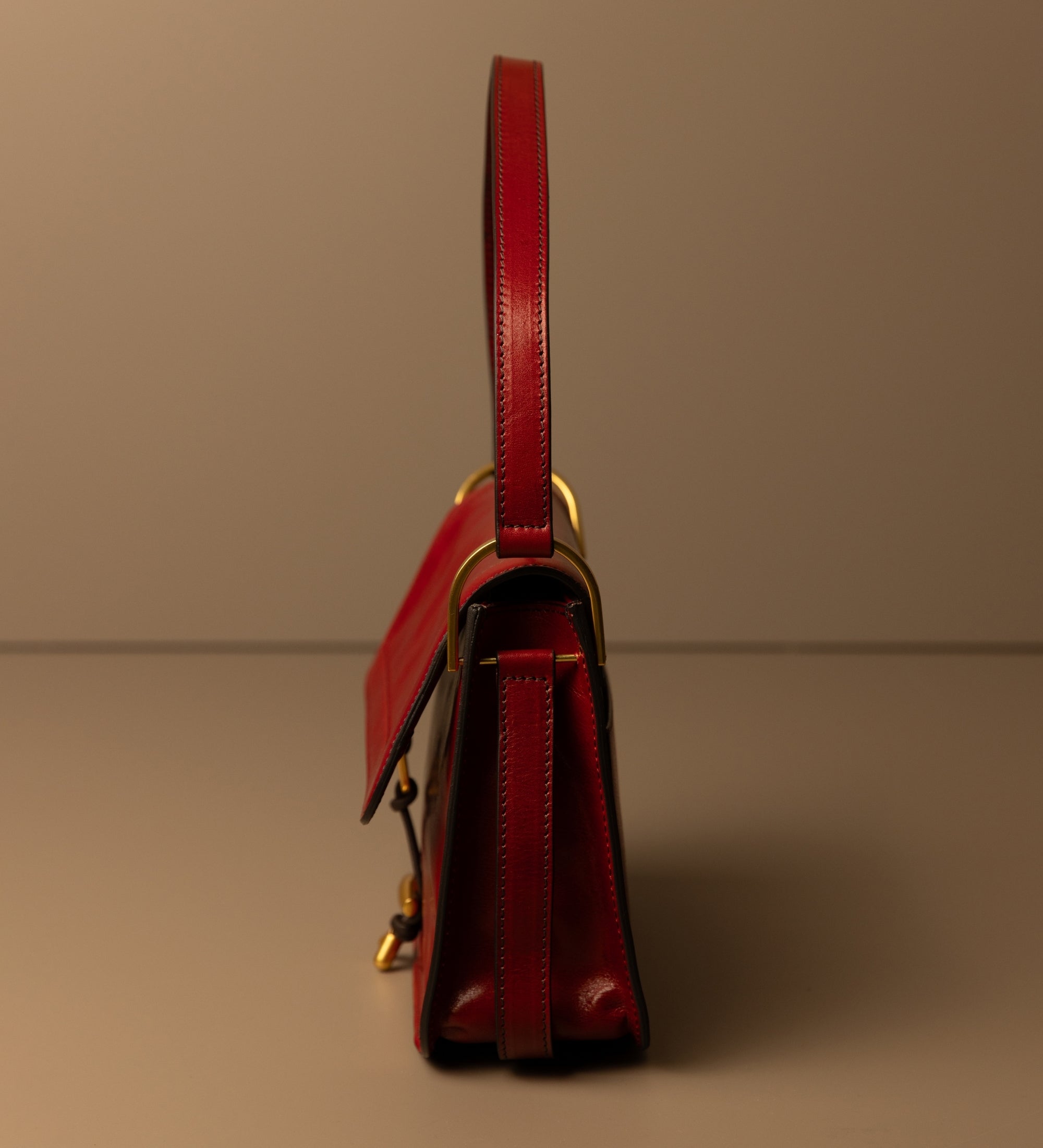 Leren tas met klep voor dames - Possession