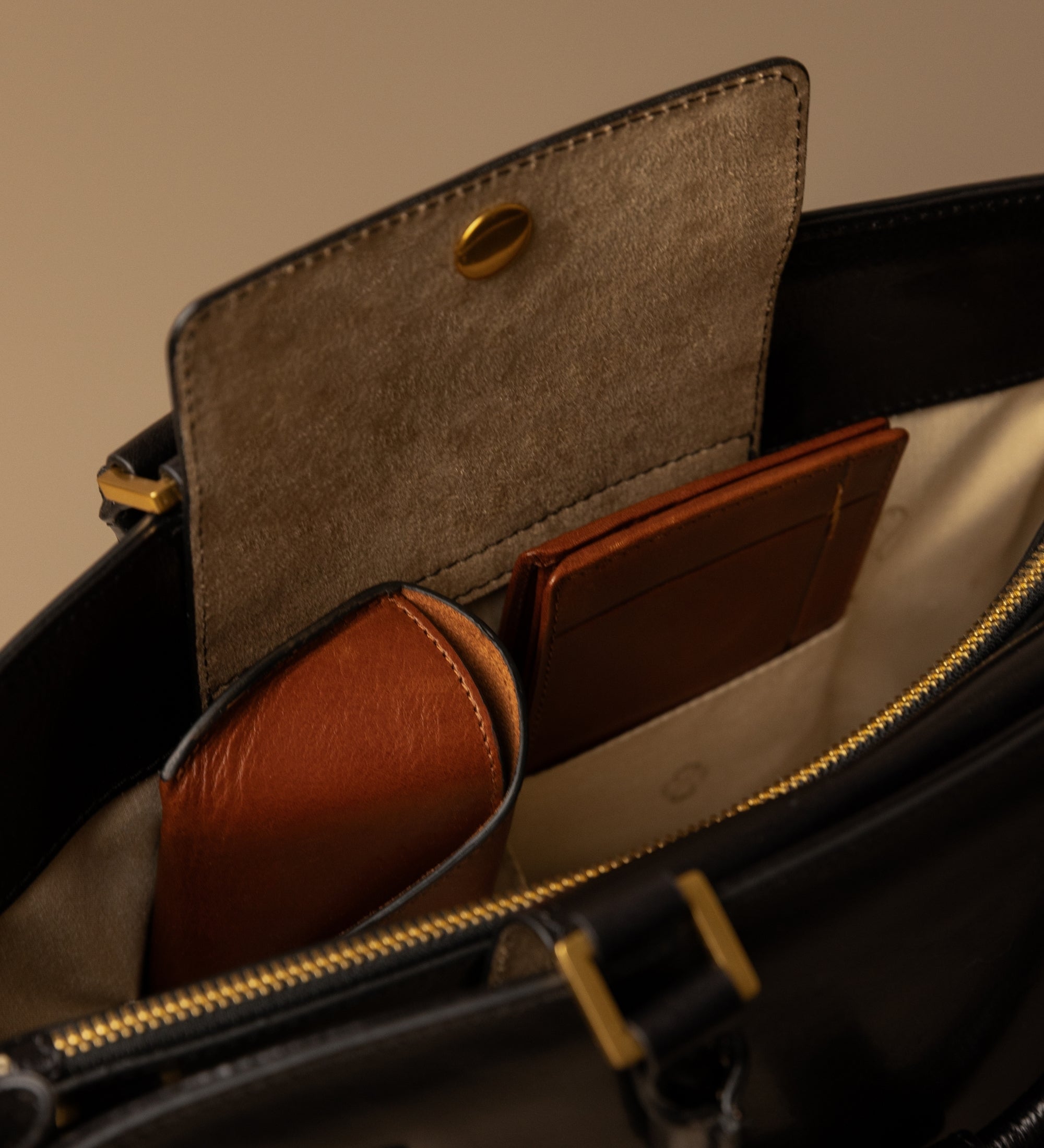 Leren handtas voor dames - Shirley