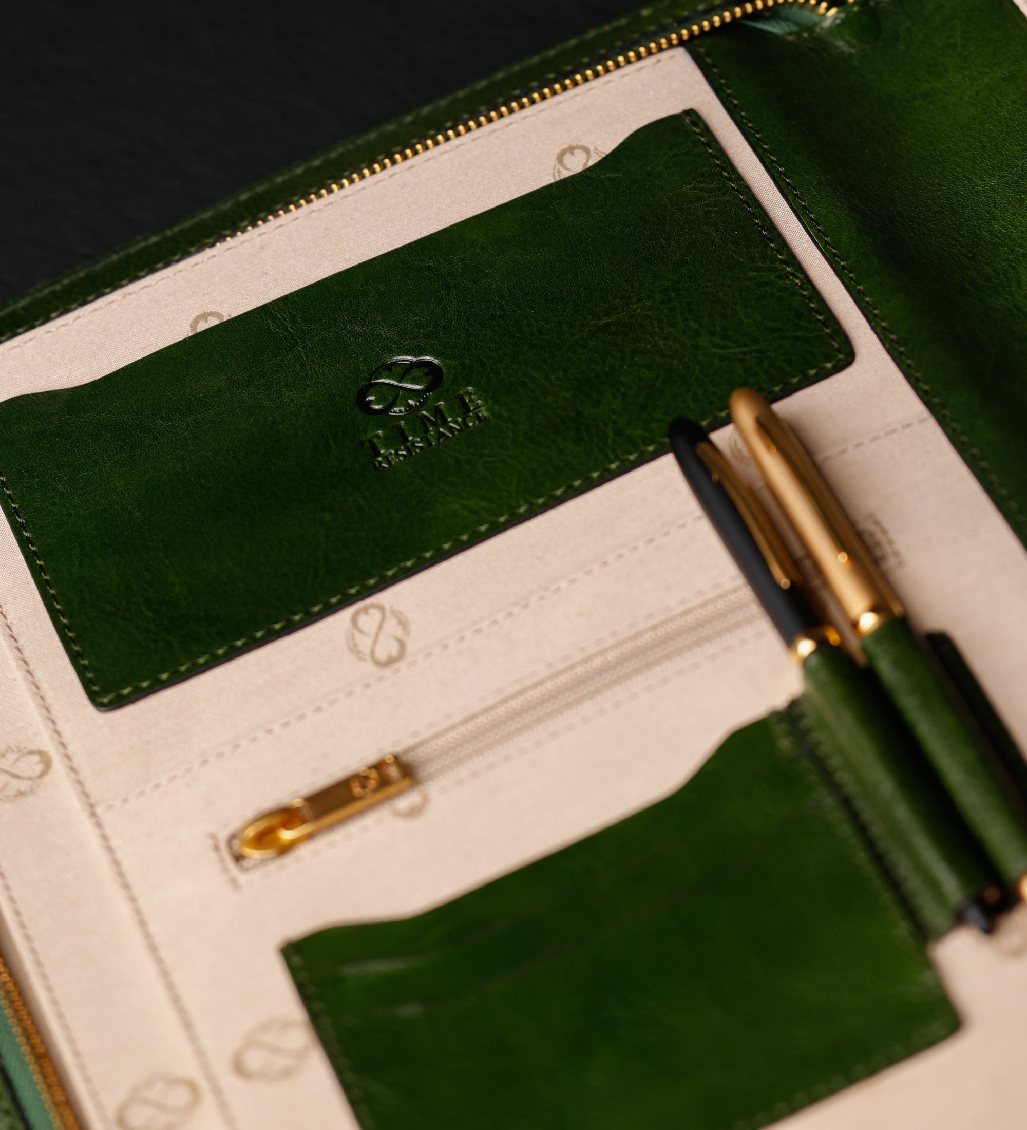 Leren A4 documentenmap organizer - Candide