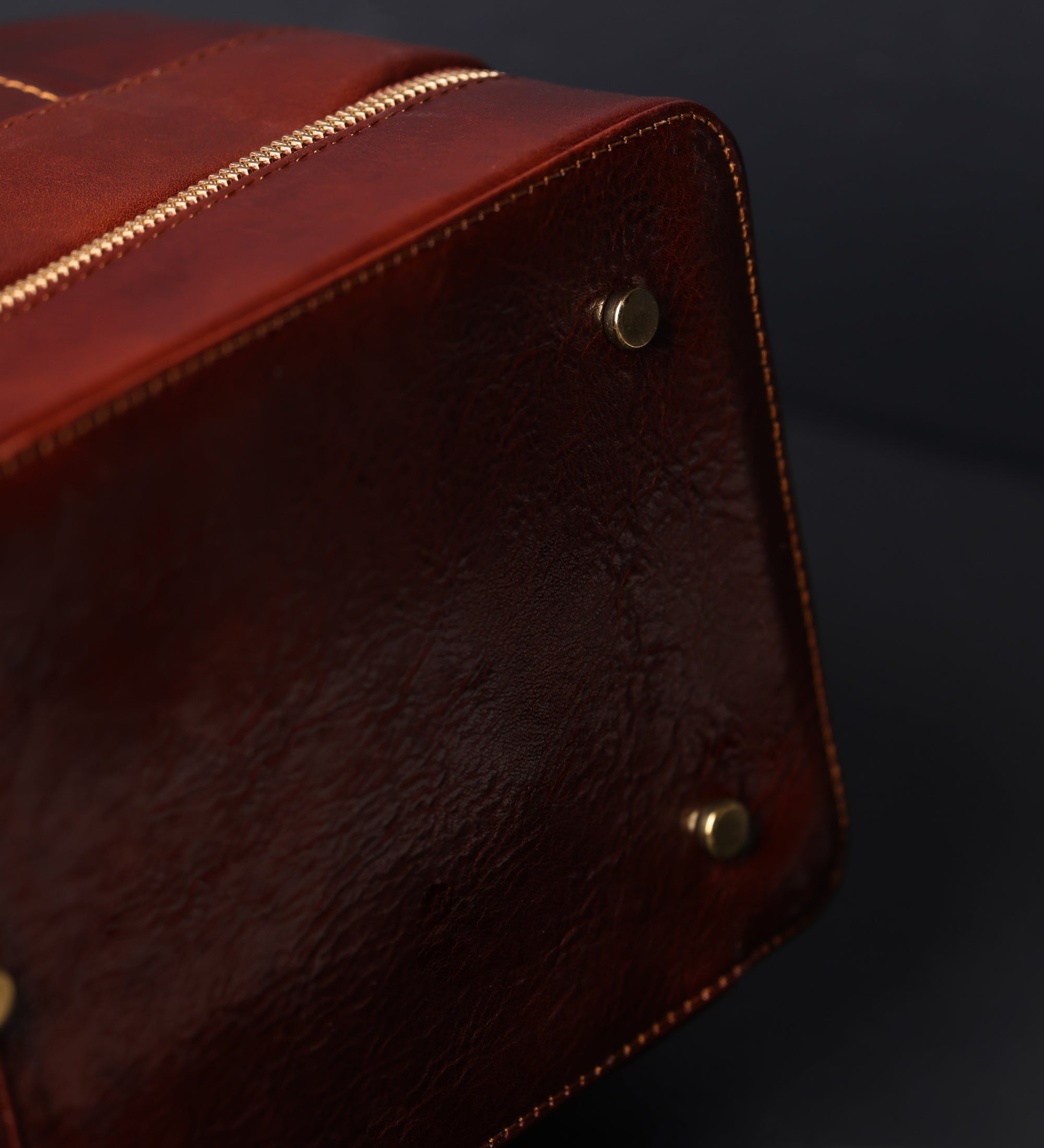 Grote Italiaanse leren dokterstas - The Master and Margarita