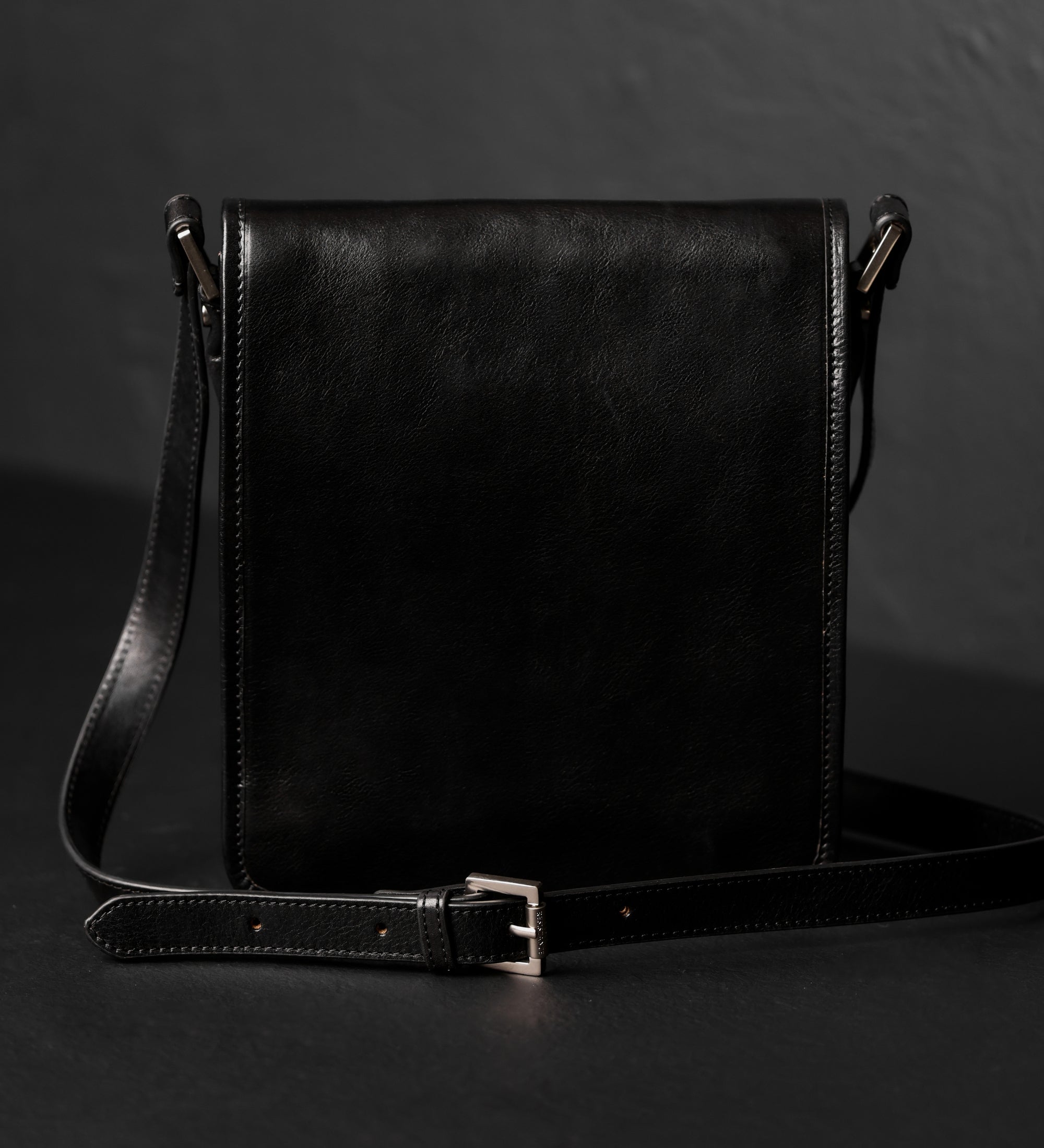 Kleine leren messenger bag - On The Road