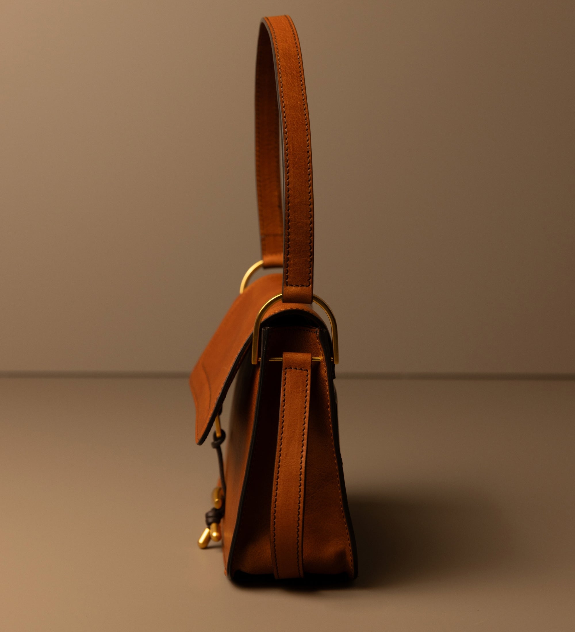 Leren tas met klep voor dames - Possession