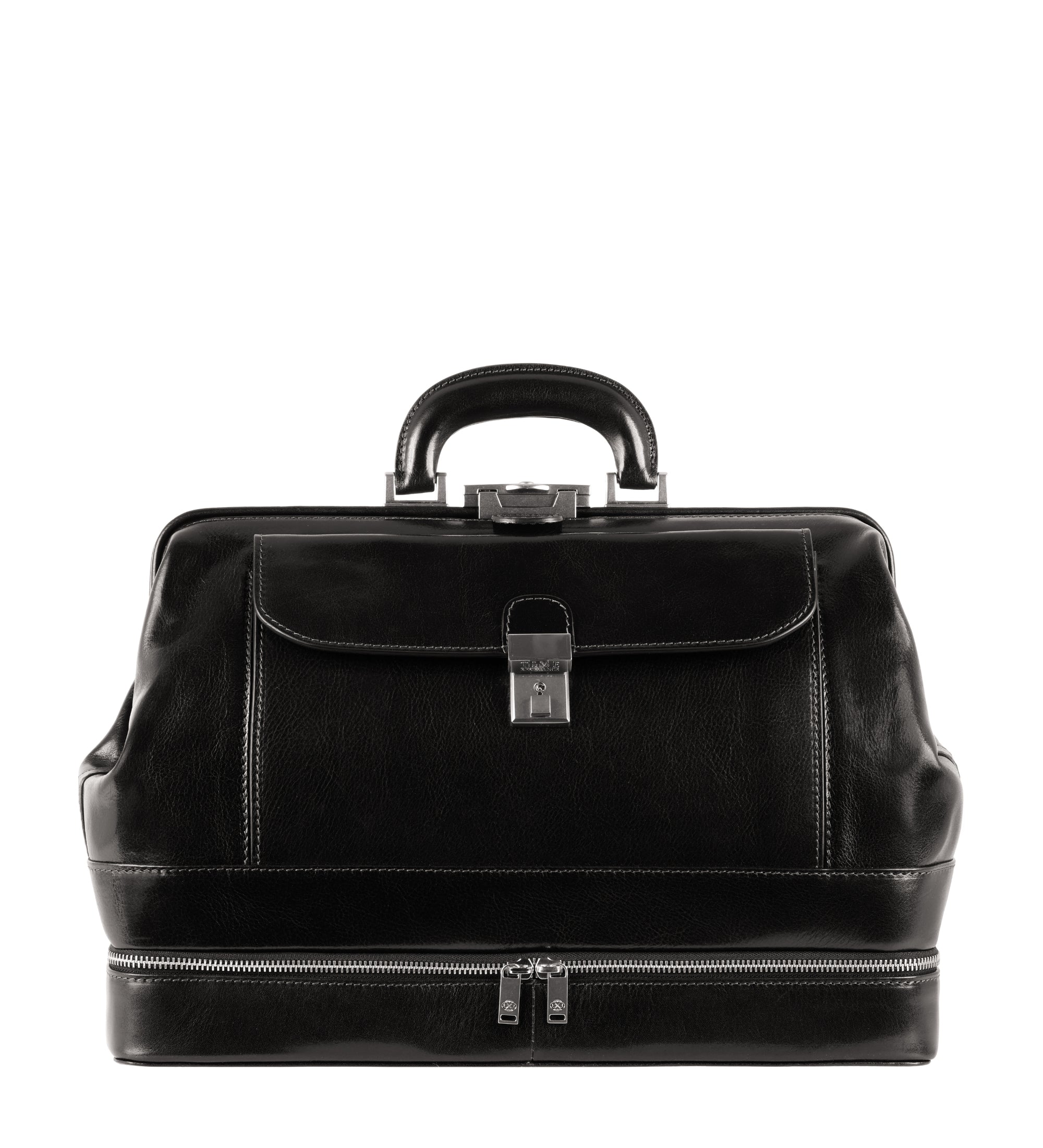 Grote Italiaanse leren dokterstas voor dames - The Master and Margarita