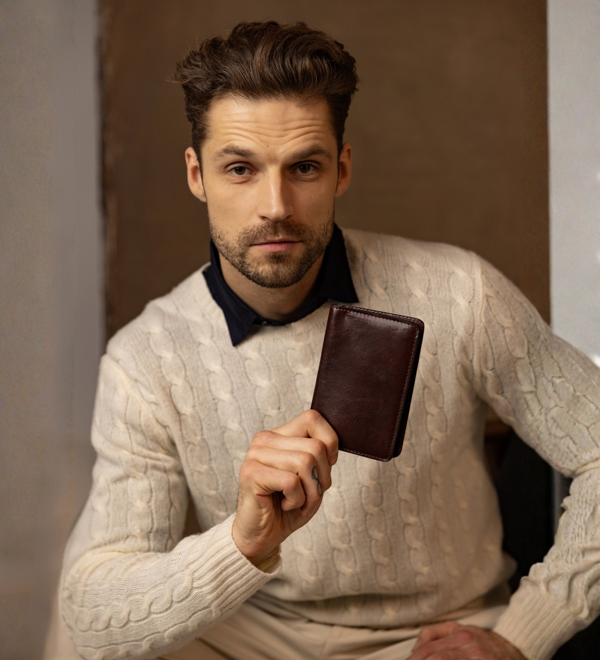 Kleine leren paspoorthoes - Gulliver's Travels