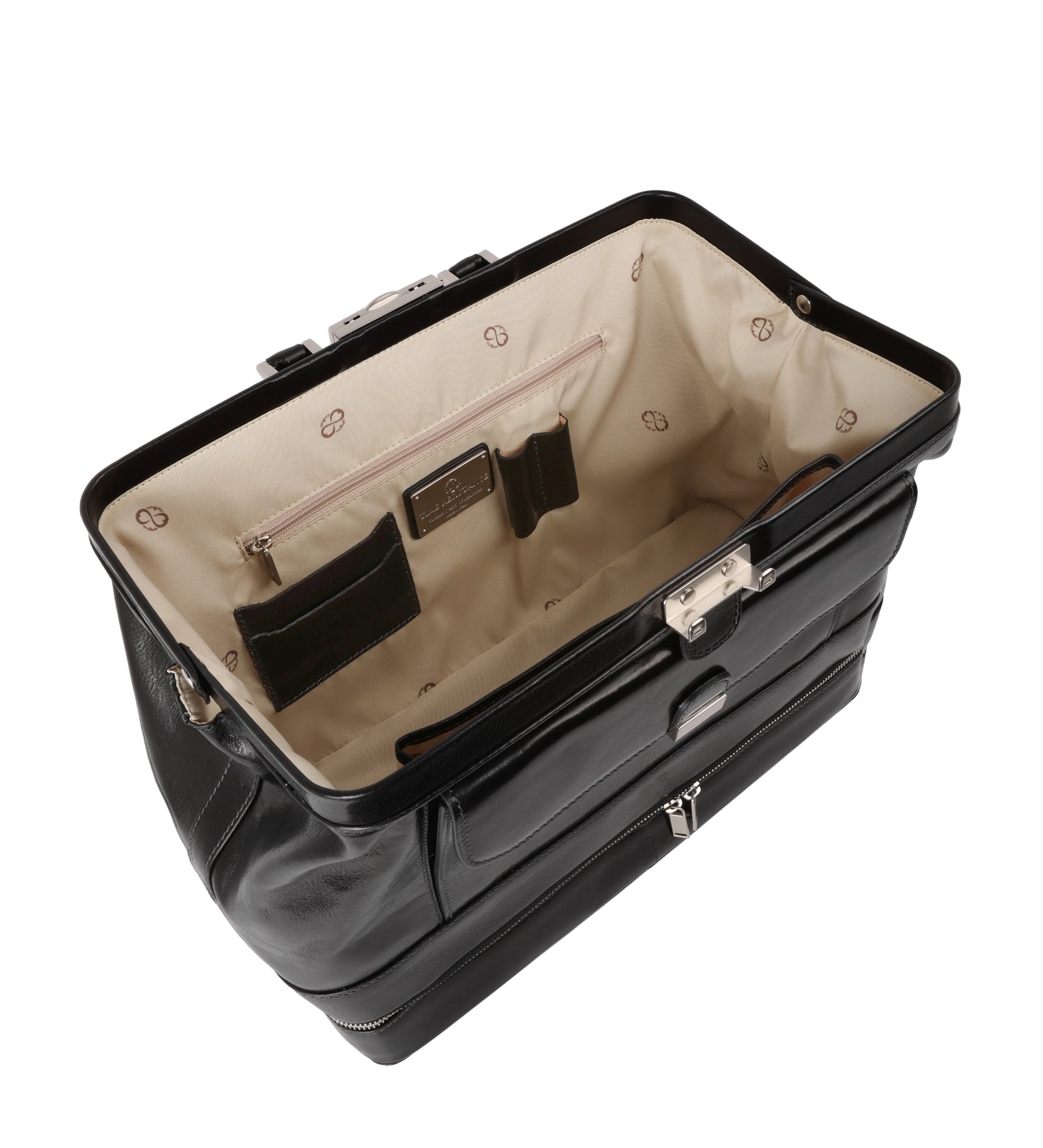 Grote Italiaanse leren dokterstas - The Master and Margarita