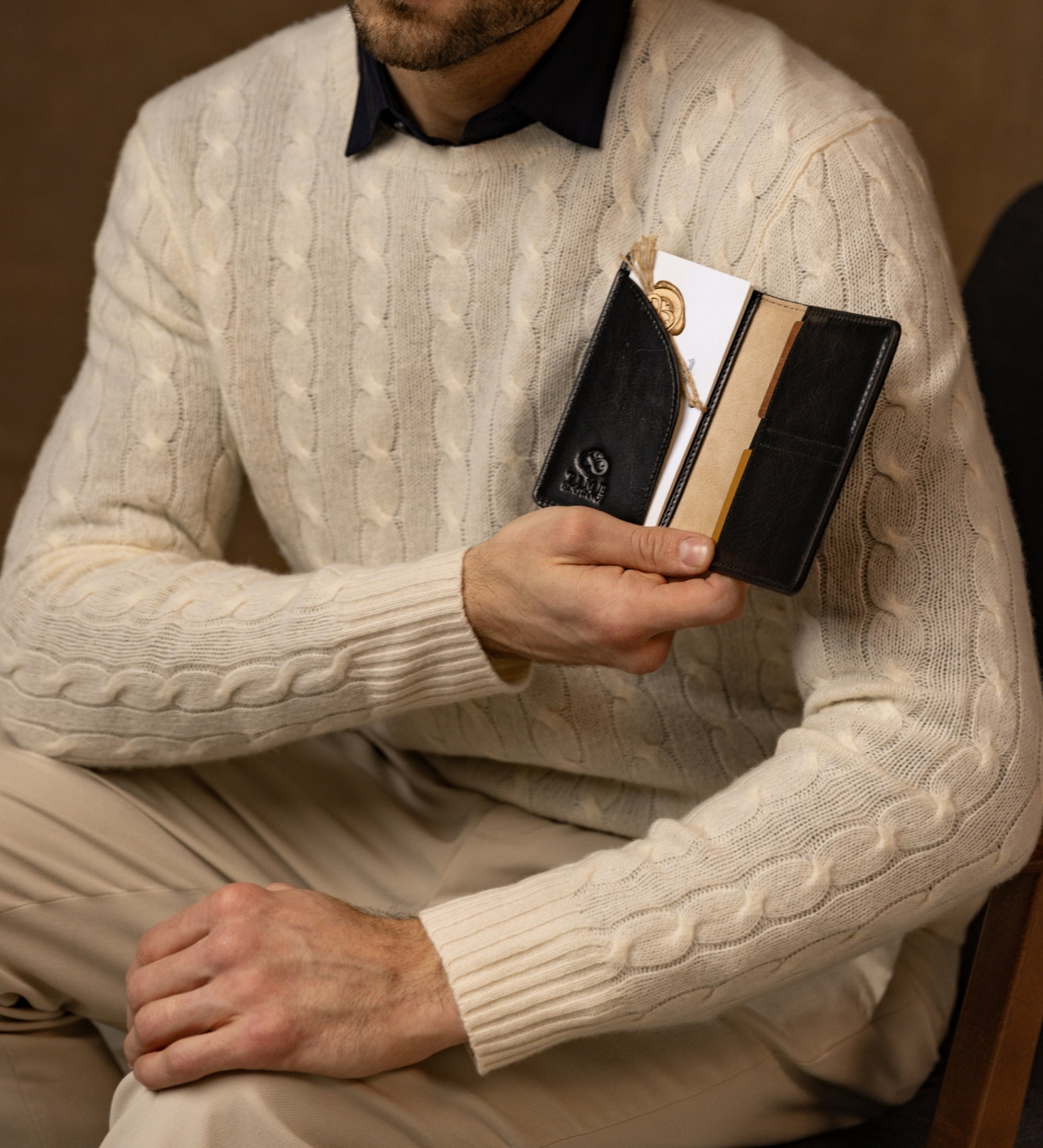 Kleine leren paspoorthoes - Gulliver's Travels