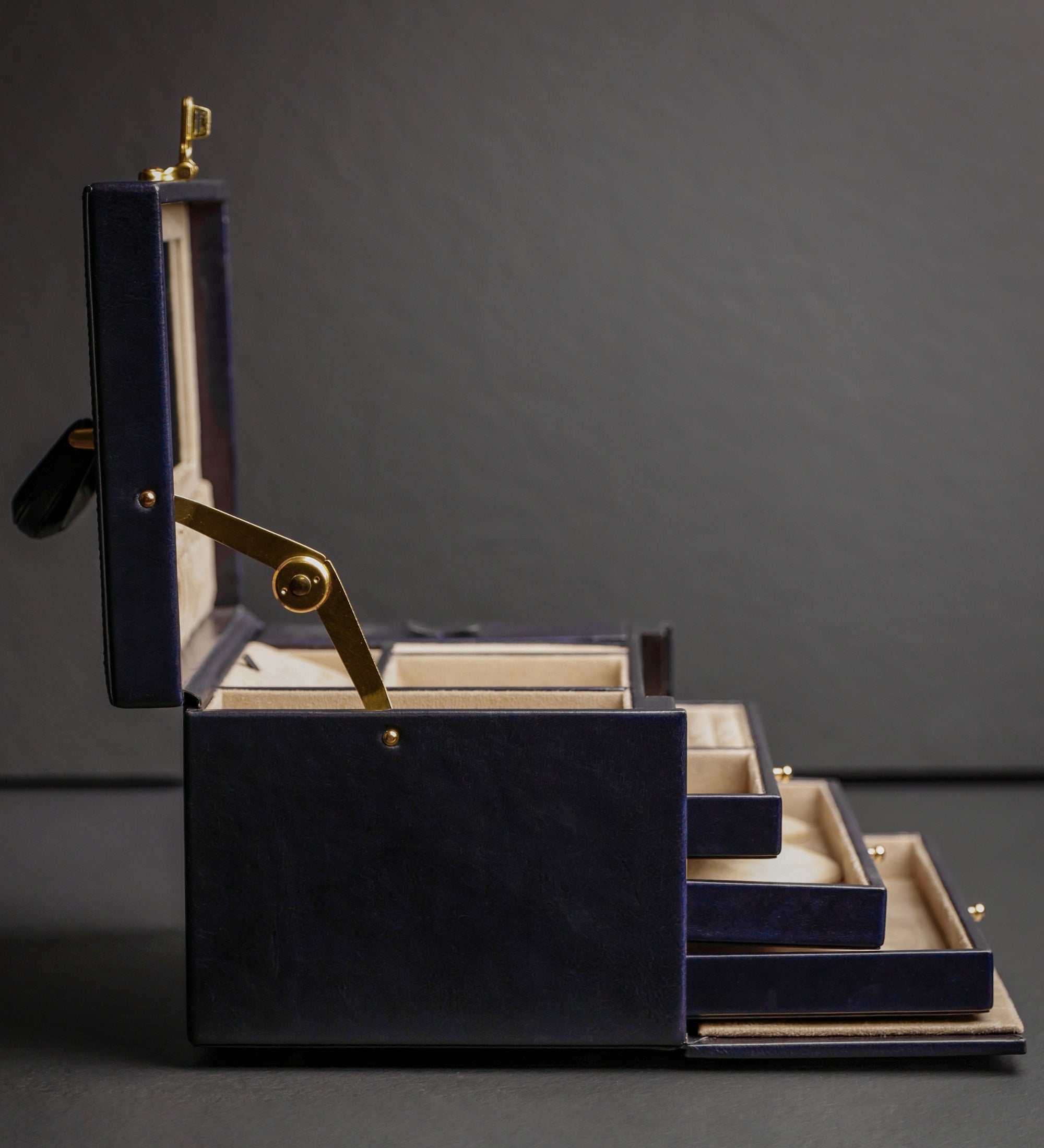 Groot leren sieradenkistje voor dames - The Portrait of a Lady