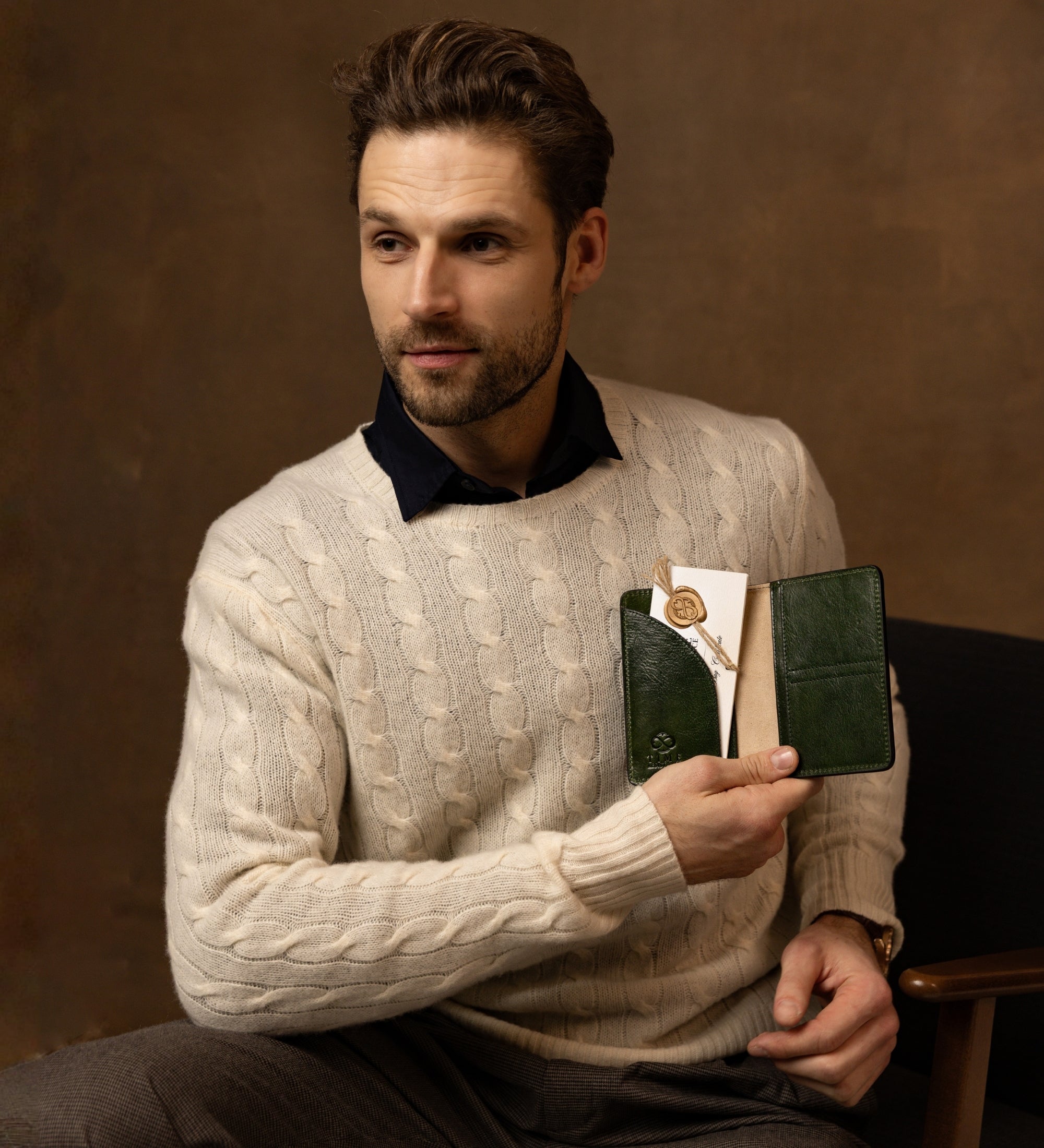 Kleine leren paspoorthoes - Gulliver's Travels