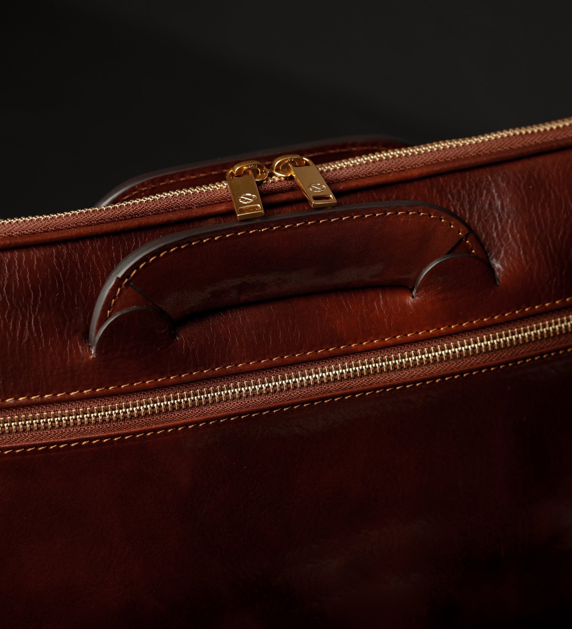 Leren aktetas laptoptas voor dames - Brave New World