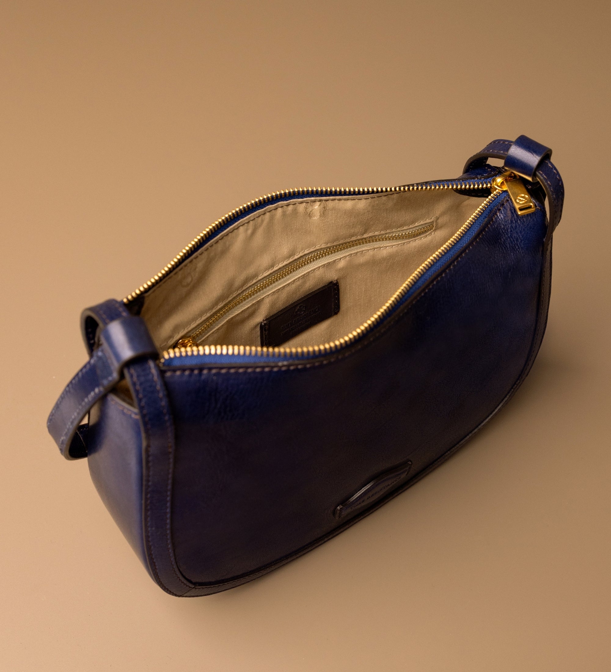 Leren hobotas voor dames - La Noia