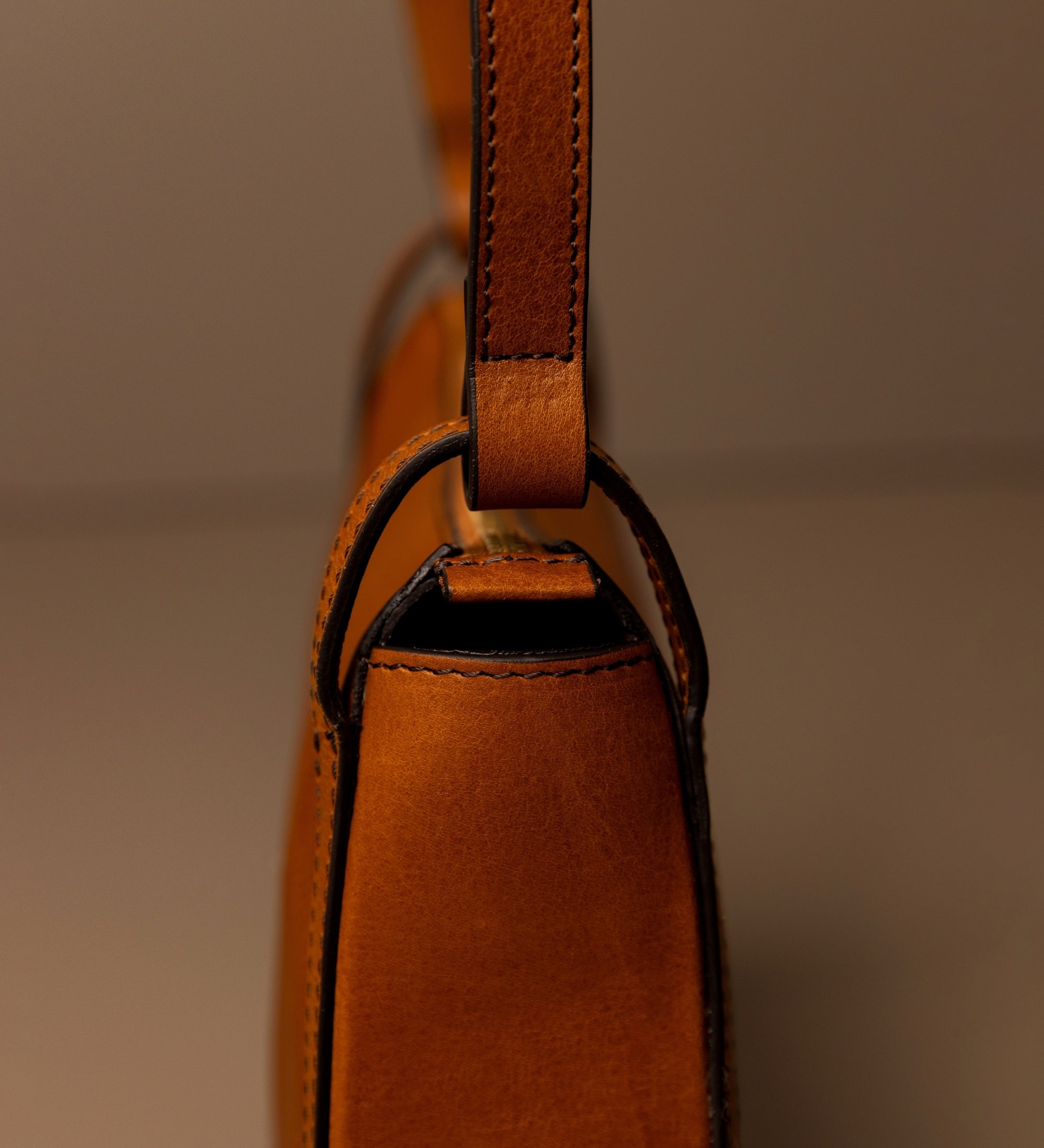 Leren hobotas voor dames - La Noia