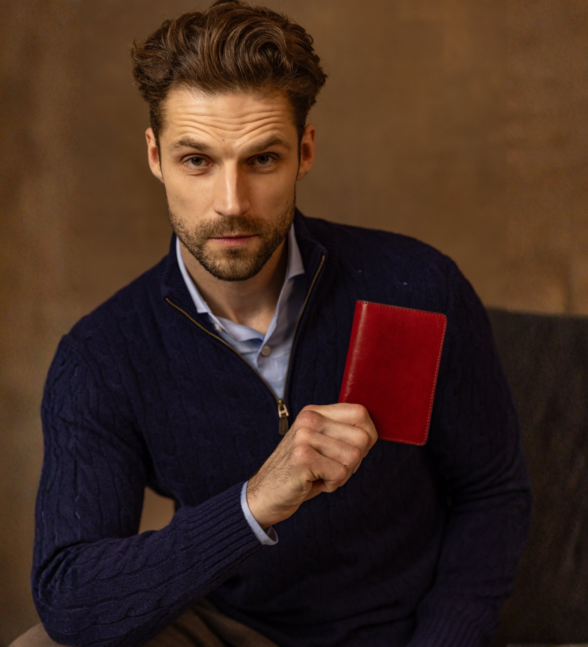 Kleine leren paspoorthoes - Gulliver's Travels