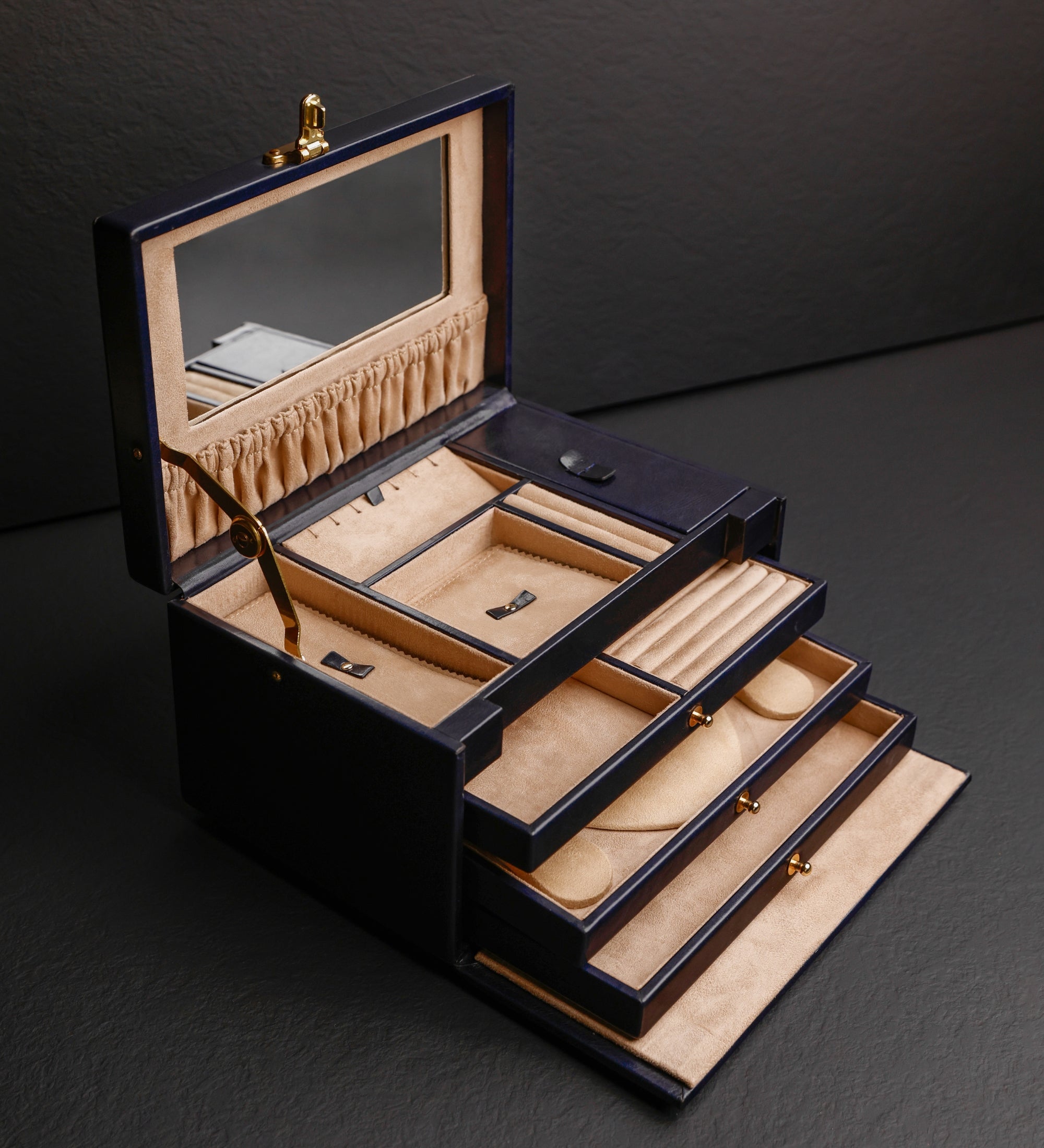 Groot leren sieradenkistje voor dames - The Portrait of a Lady