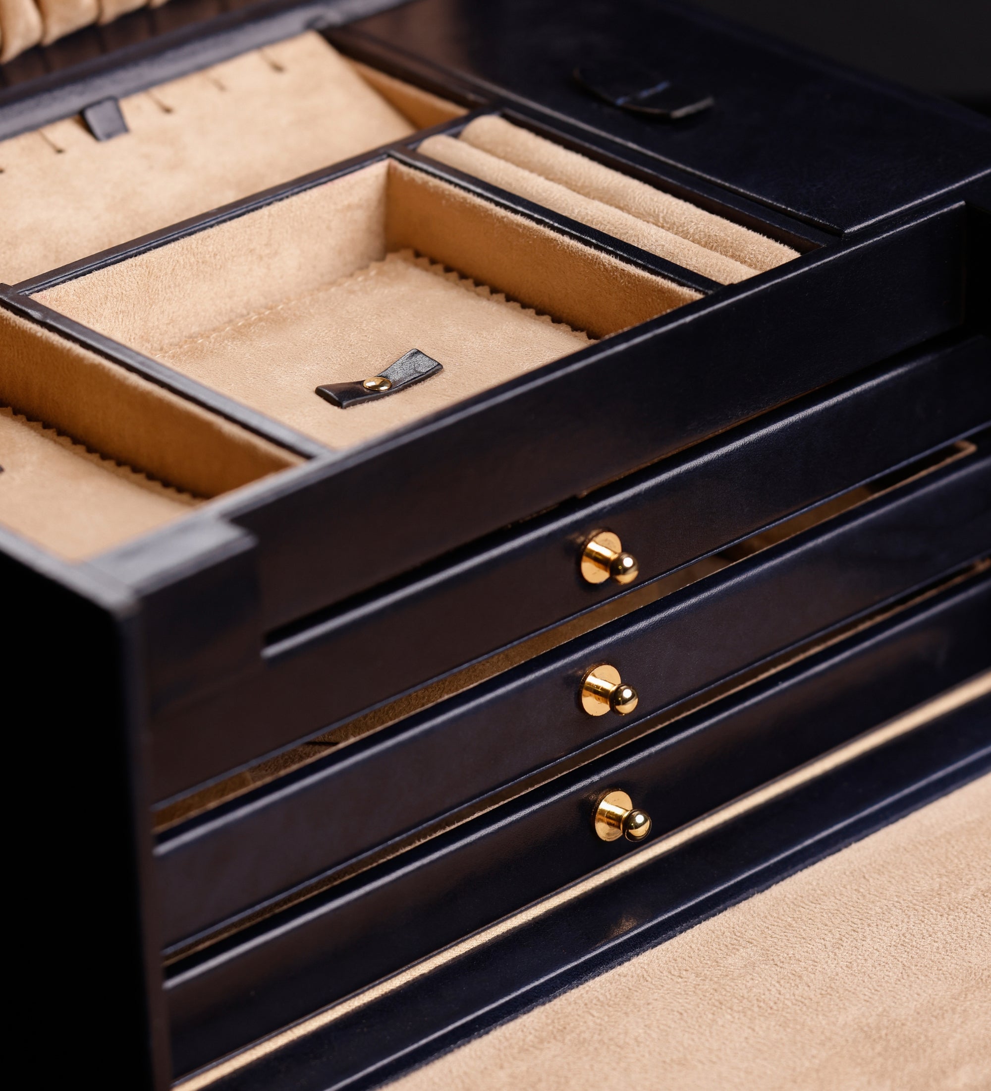 Groot leren sieradenkistje voor dames - The Portrait of a Lady