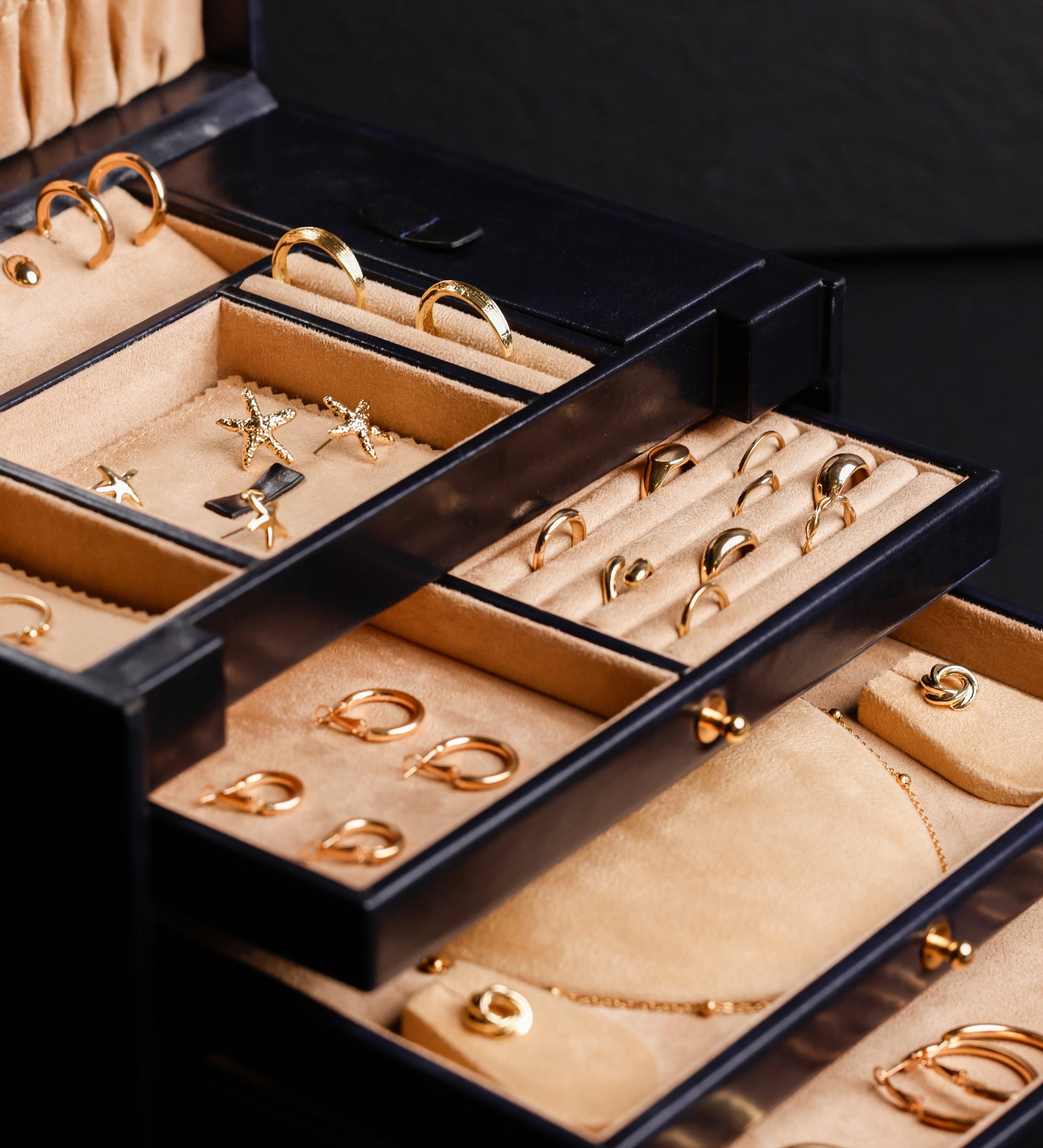 Groot leren sieradenkistje voor dames - The Portrait of a Lady