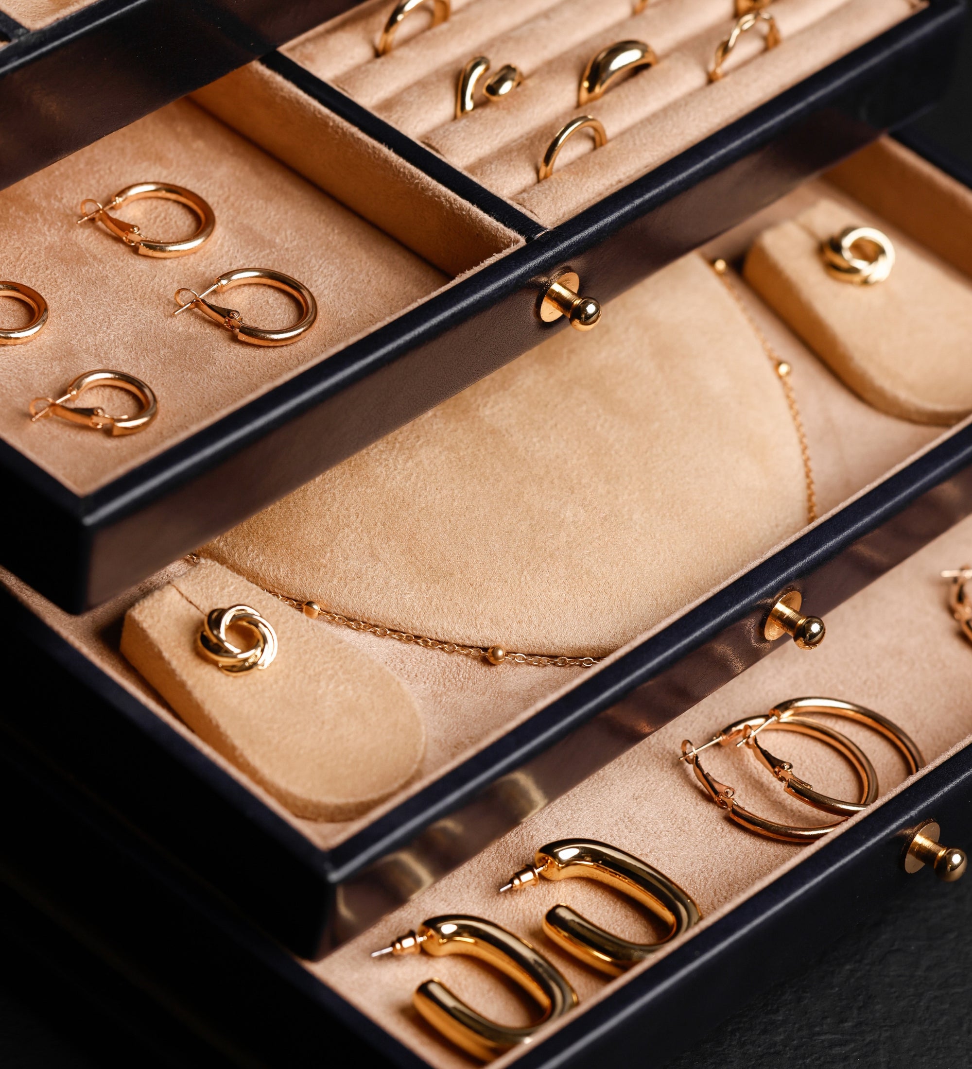 Groot leren sieradenkistje voor dames - The Portrait of a Lady