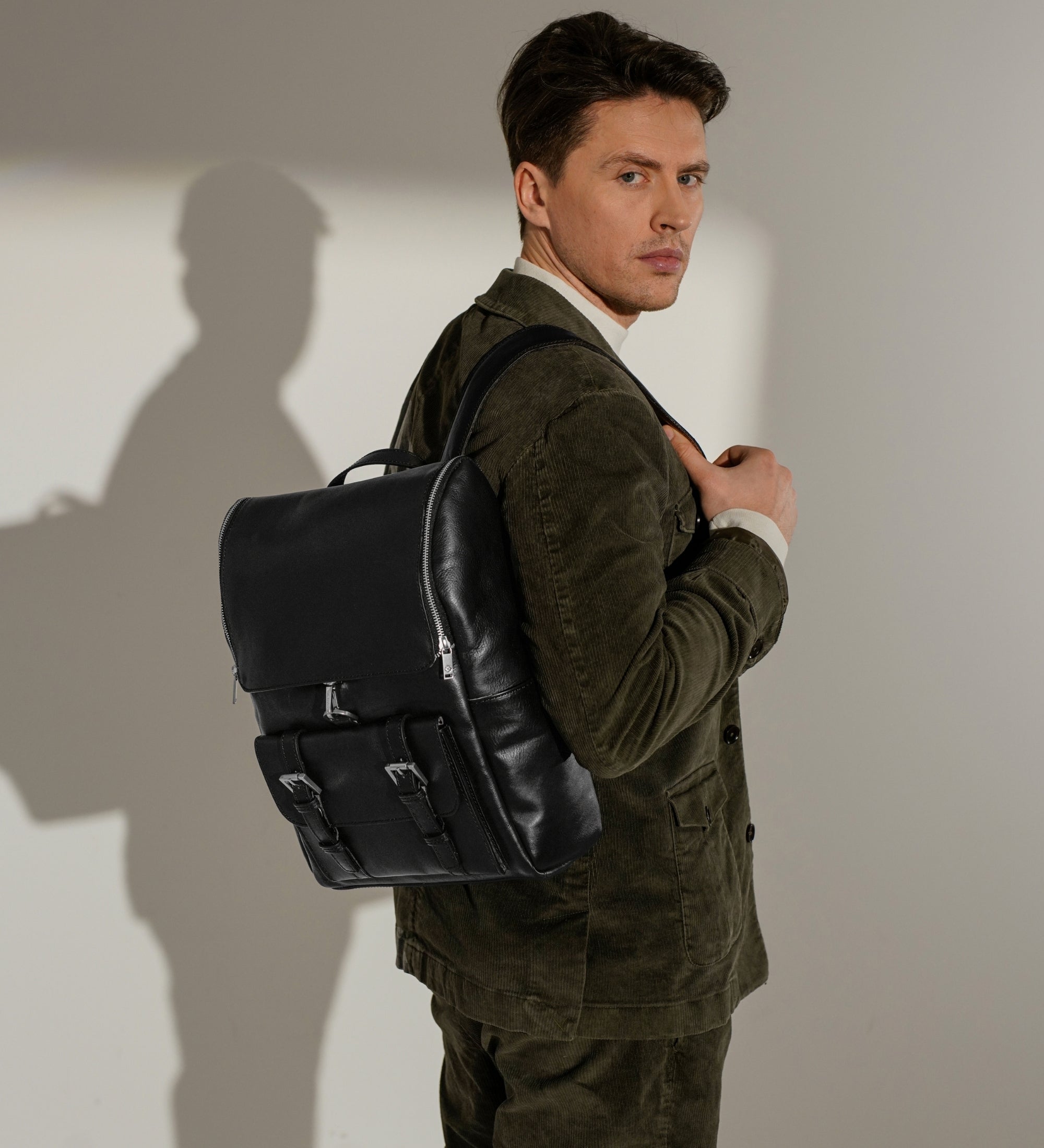 Grote leren rugtas - The Odyssey